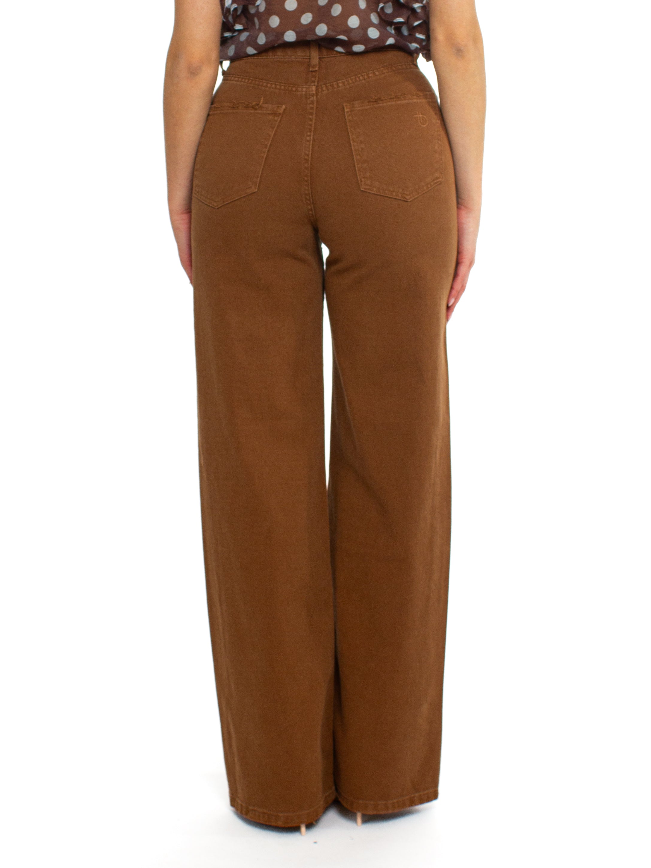 Jeans palazzo vita alta To.Bì Demure
