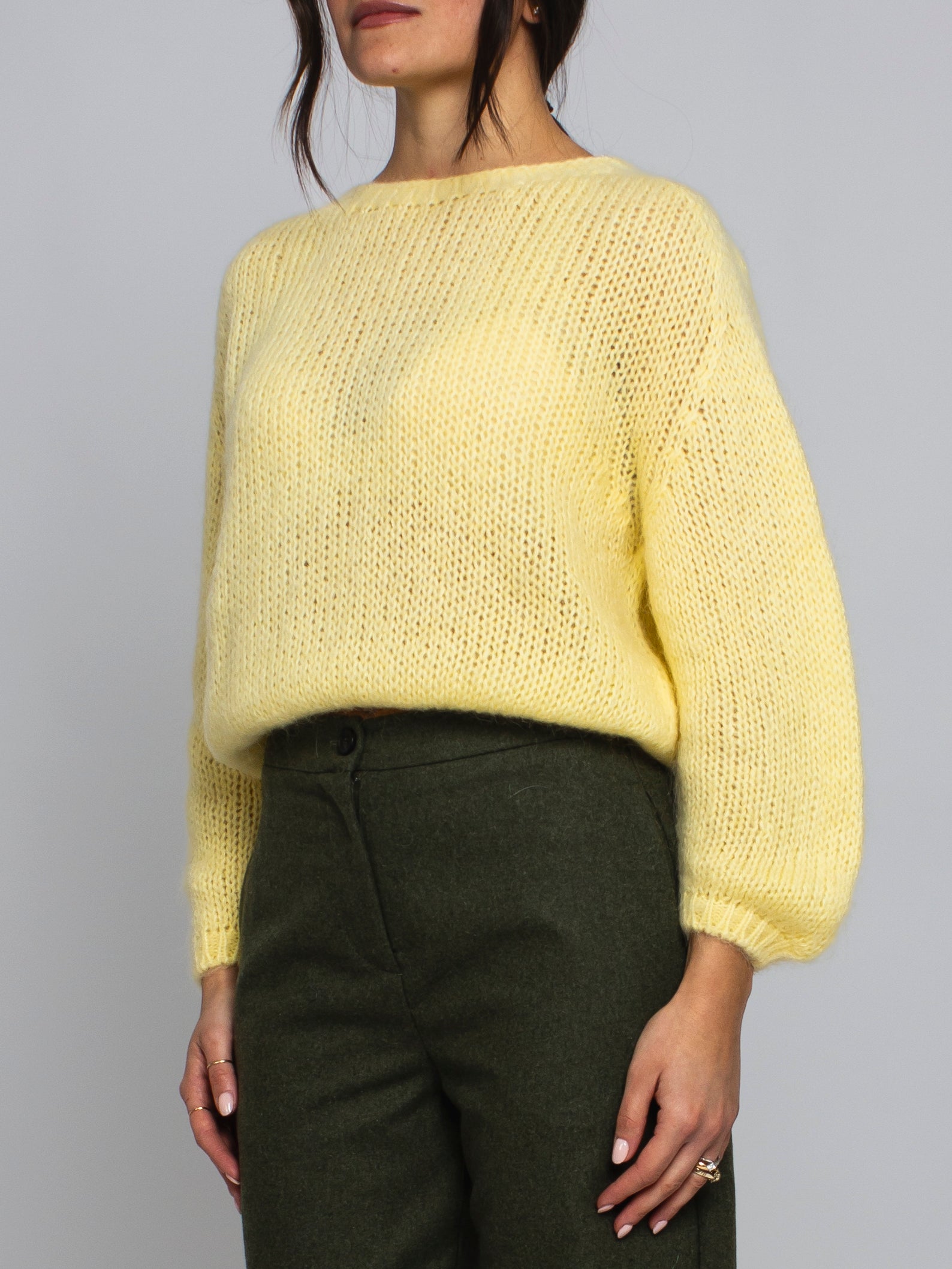 Maglia crop traforata Vicolo