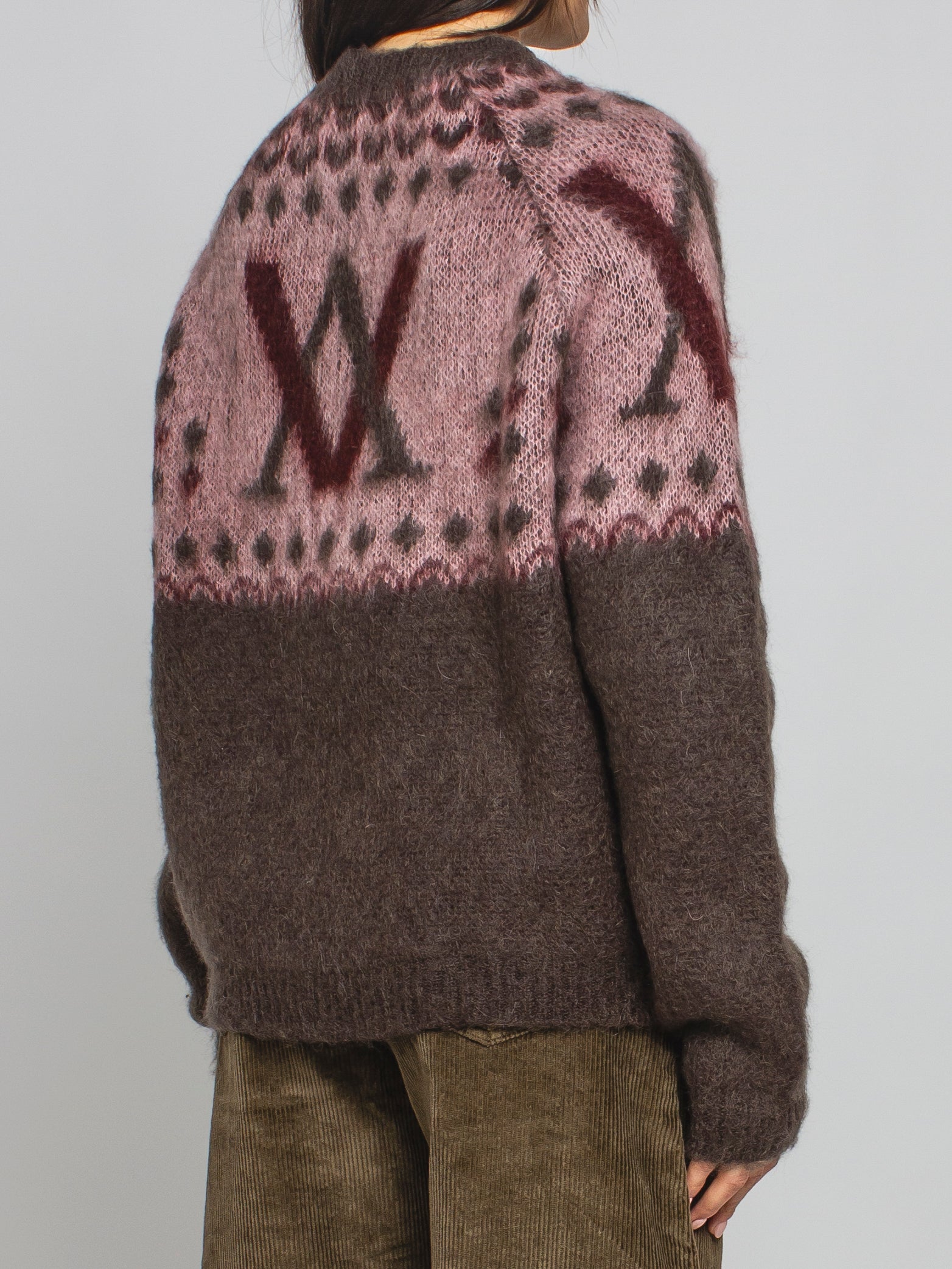 Maglia multicolor con logo geometrico Vicolo