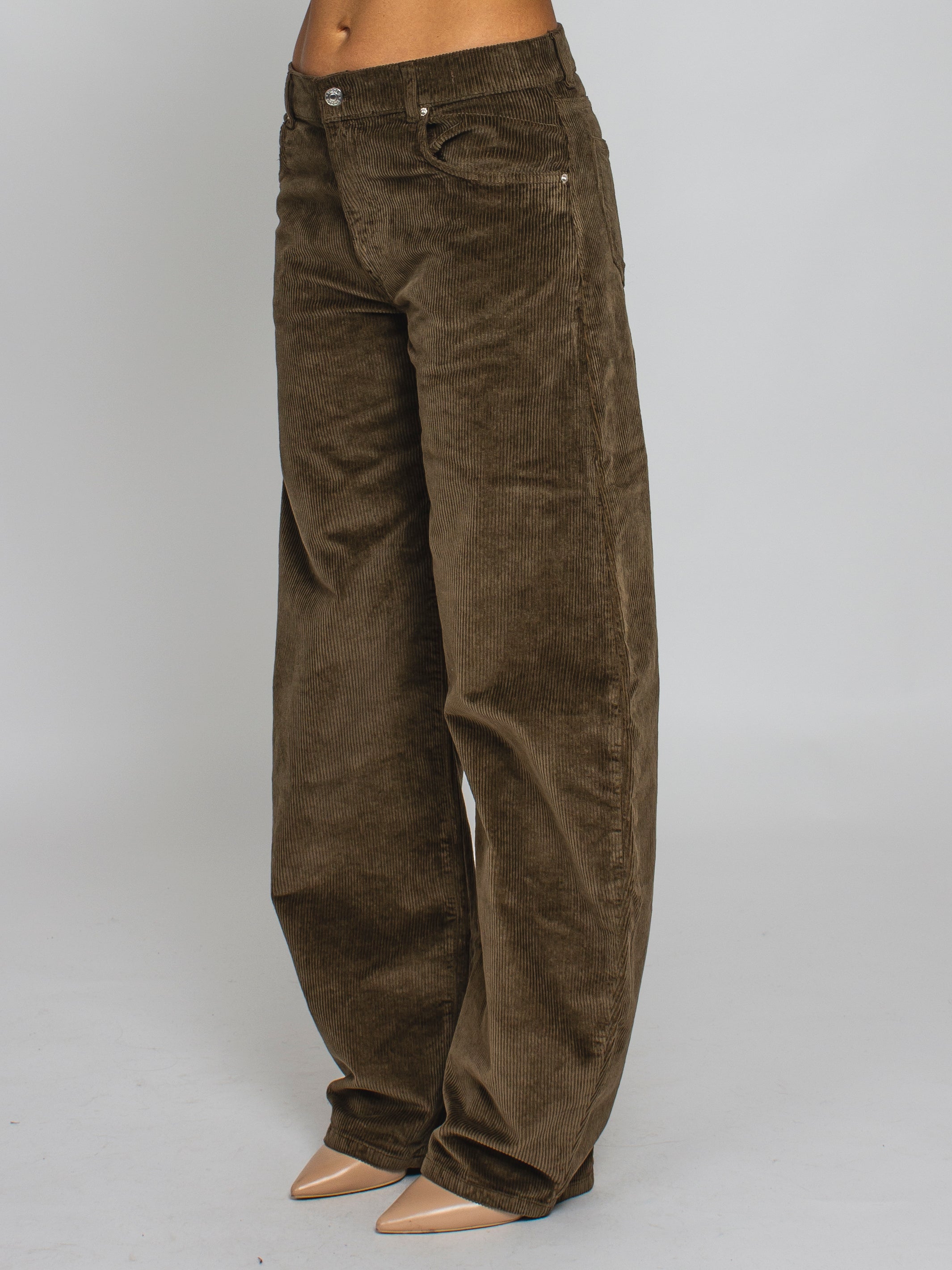 Pantalone balloon velluto a coste Vicolo