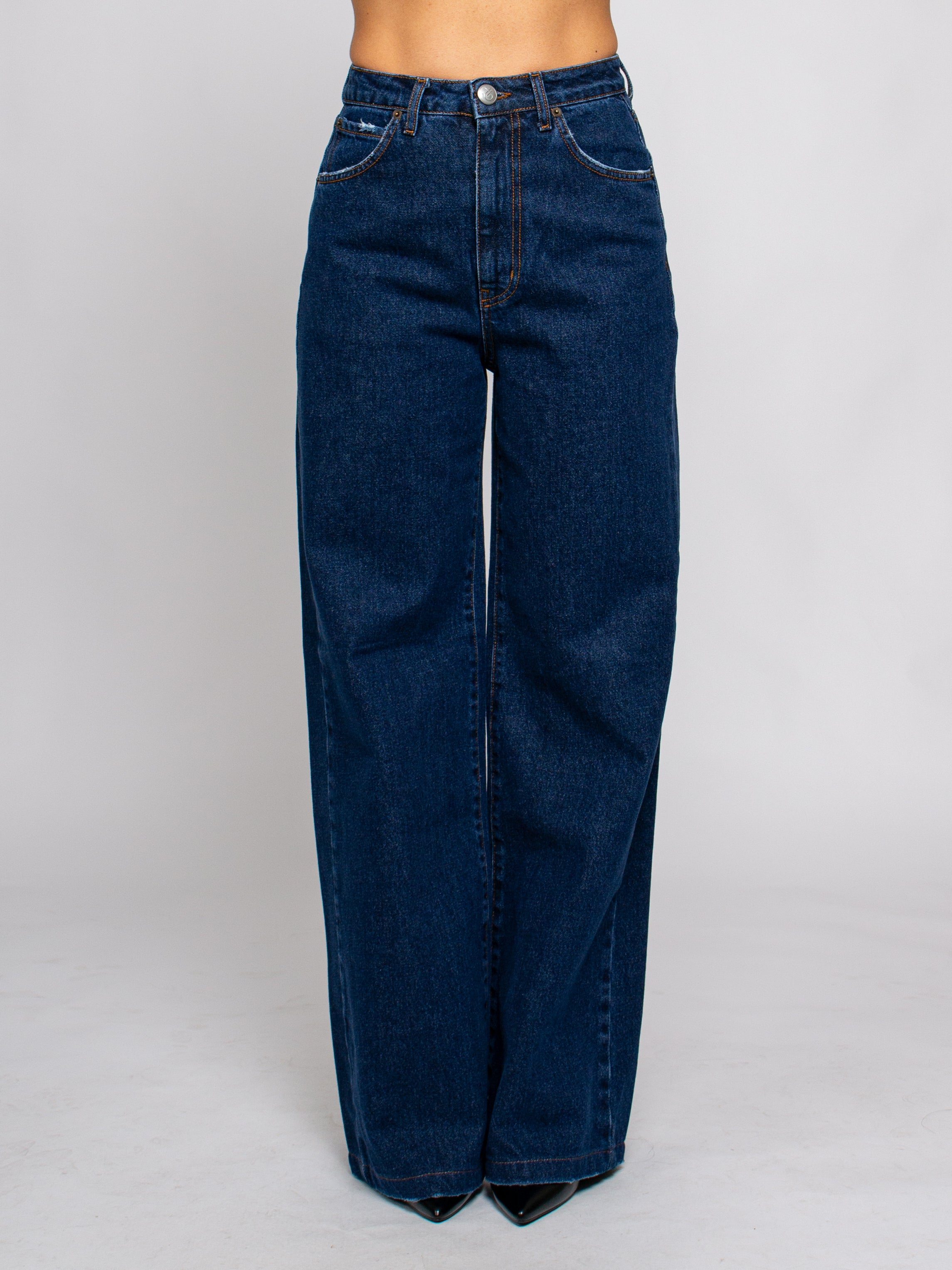 Jeans palazzo a zampa To.Bì Demure