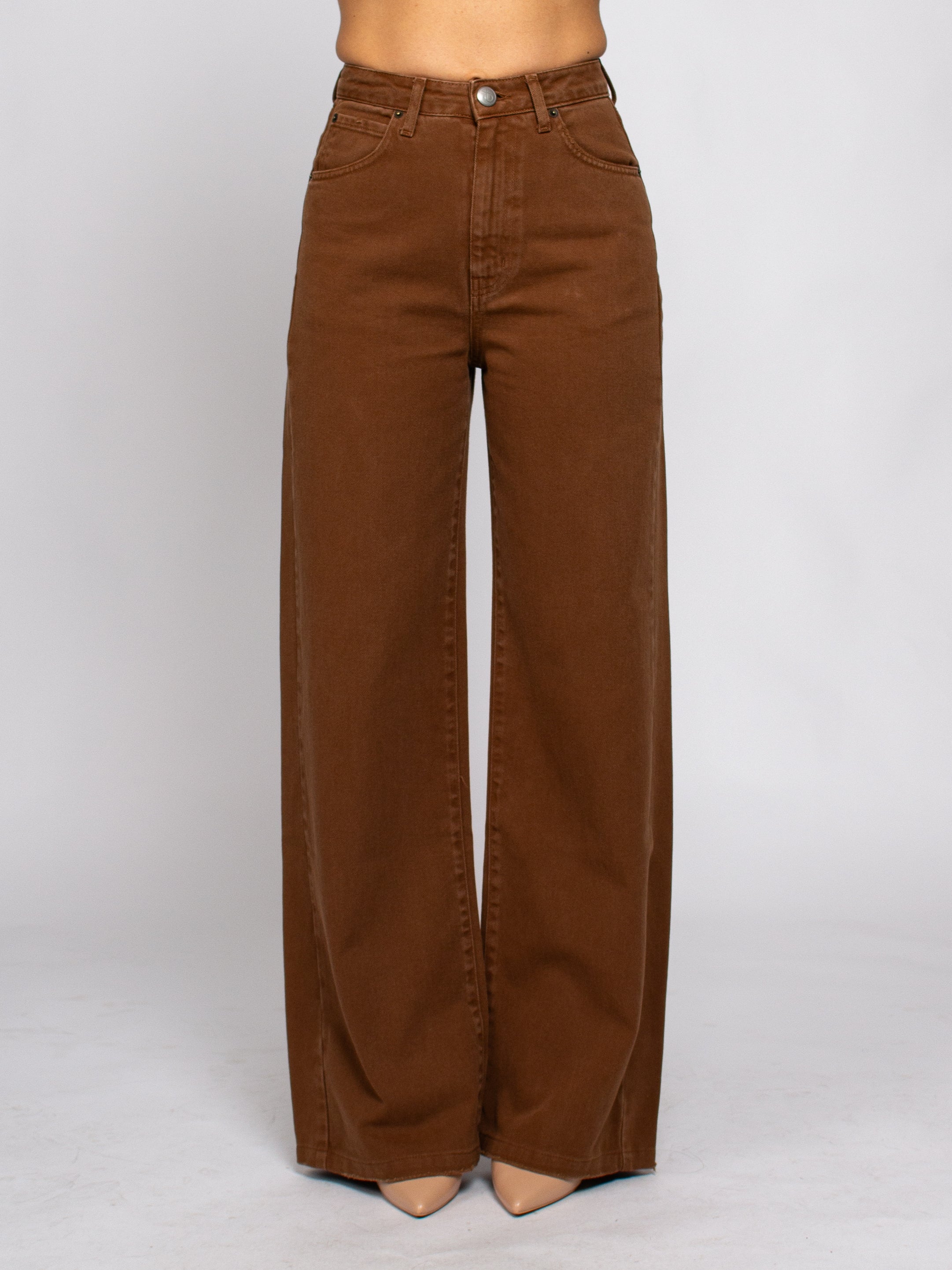 Jeans palazzo vita alta To.Bì Demure