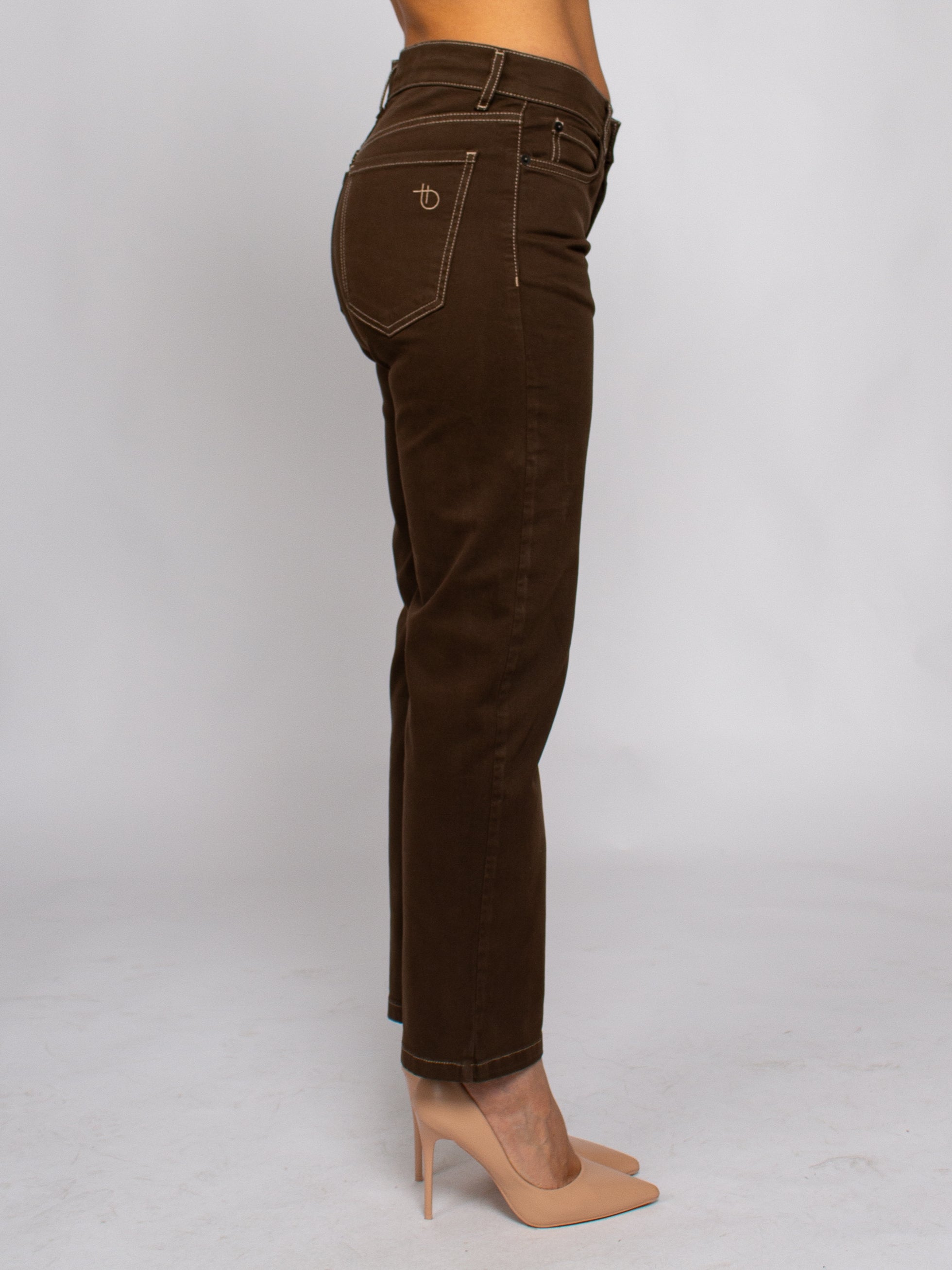 Jeans boyfriend a vita bassa To.Bì Demure