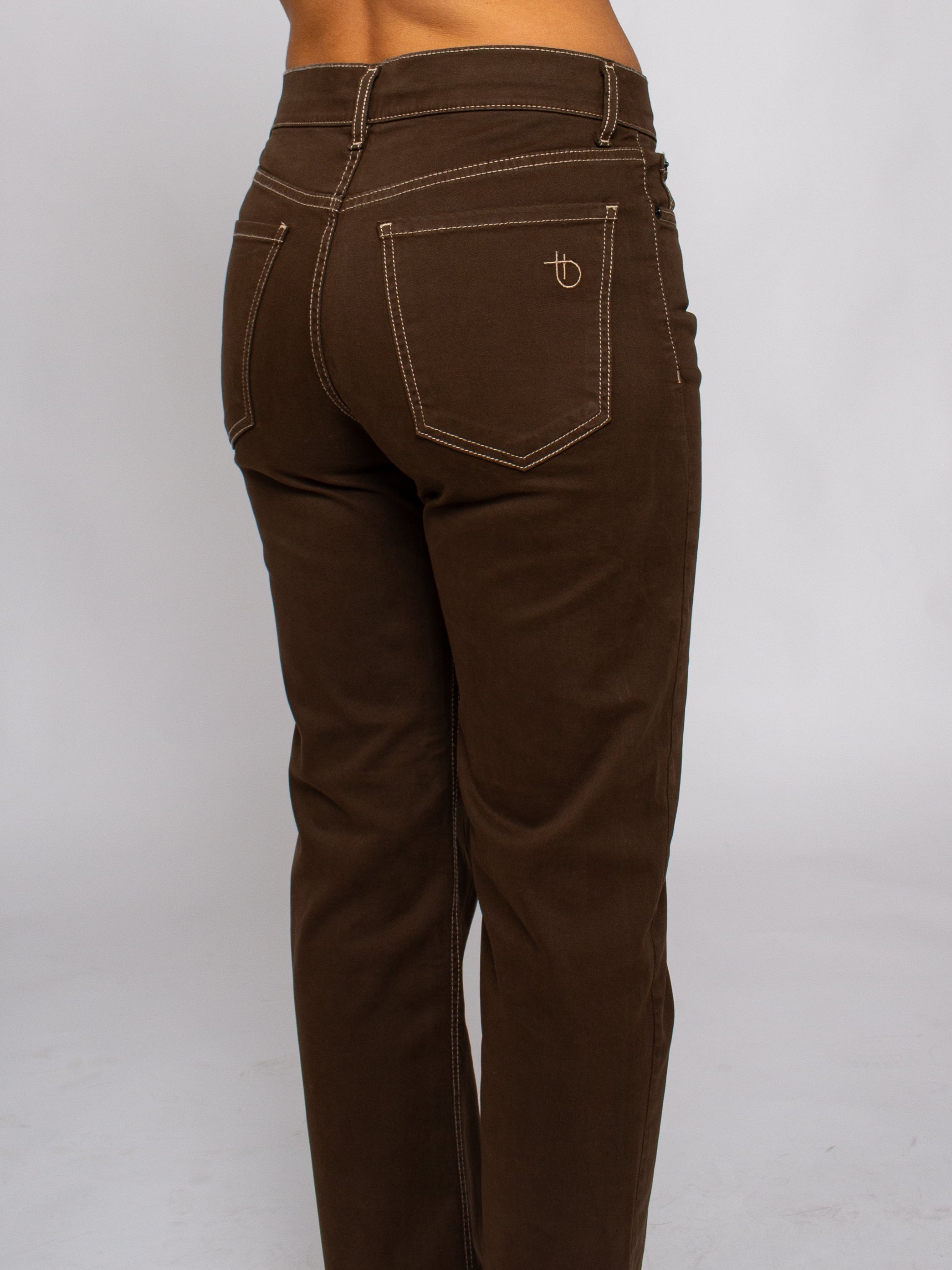 Jeans boyfriend a vita bassa To.Bì Demure