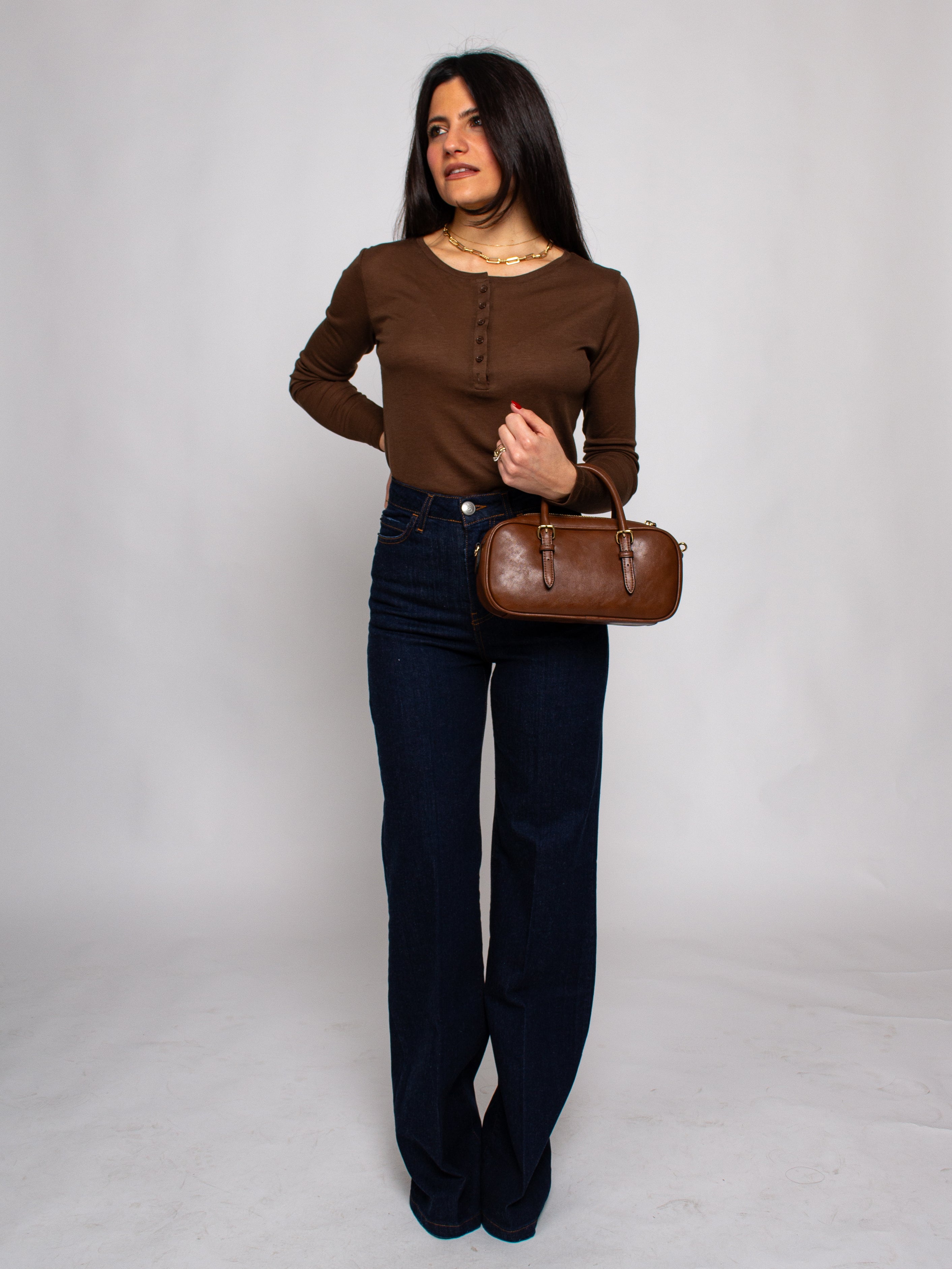 Jeans palazzo zampa To.Bì Demure