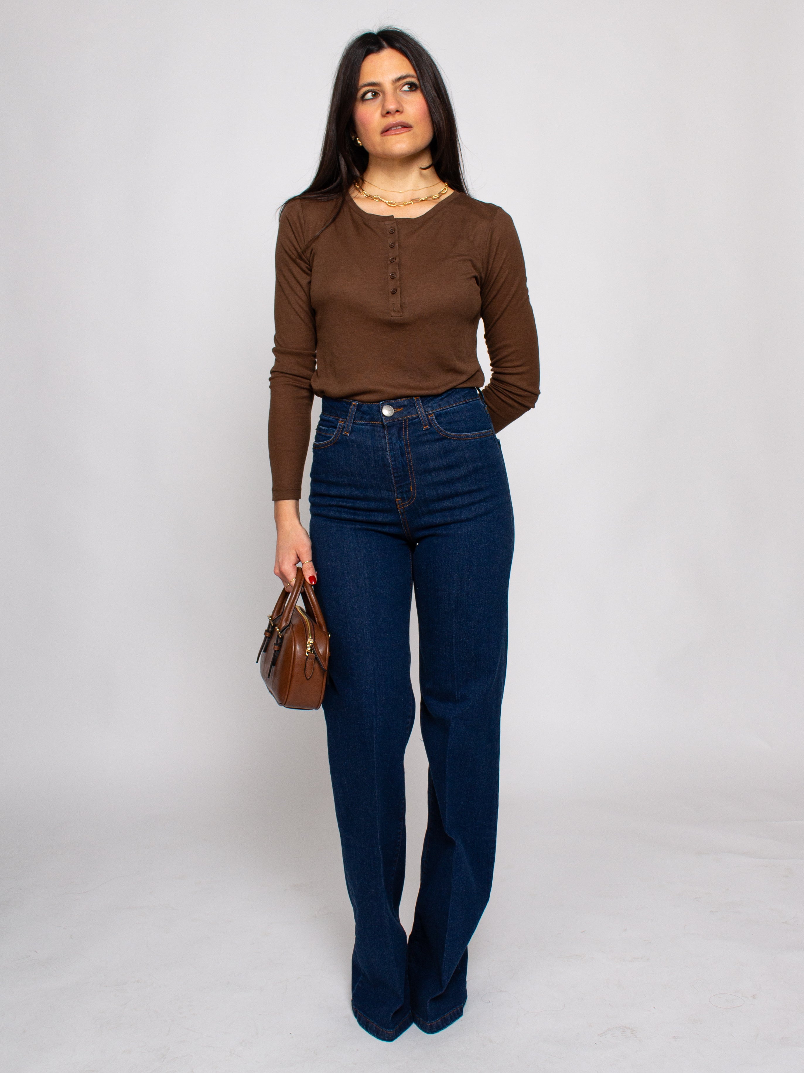 Jeans palazzo zampa To.Bì Demure