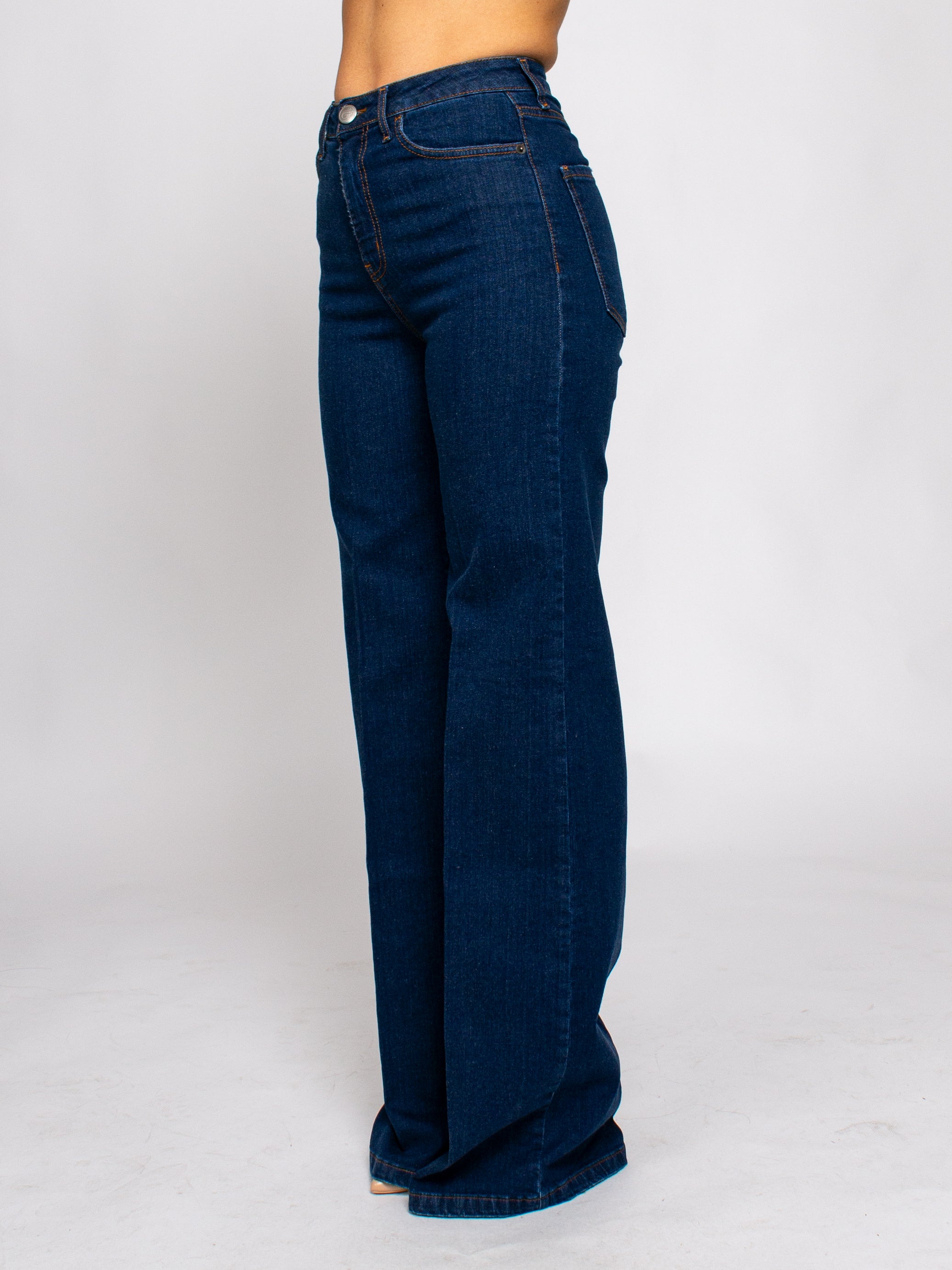 Jeans palazzo zampa To.Bì Demure