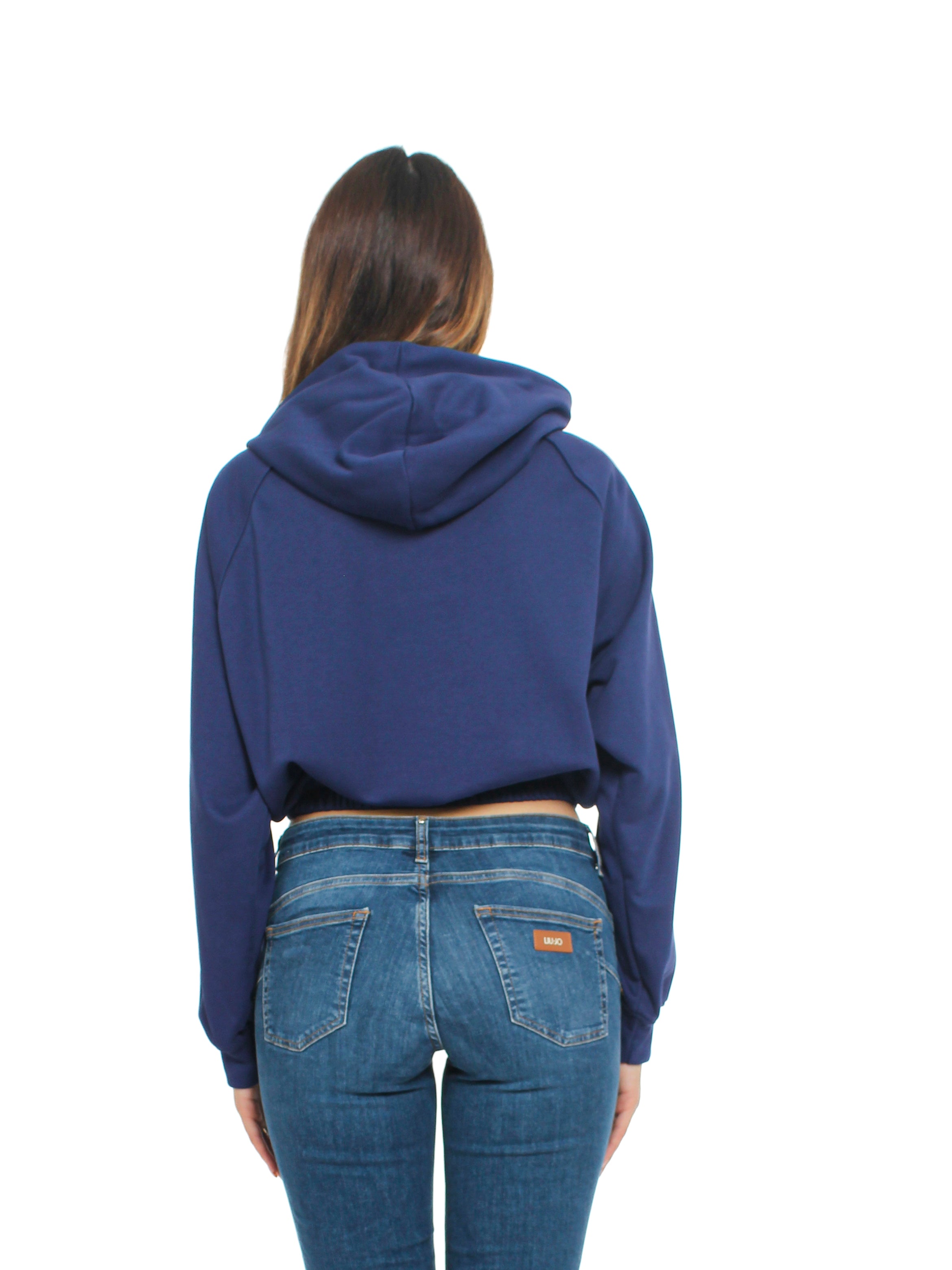 Felpa crop Vicolo