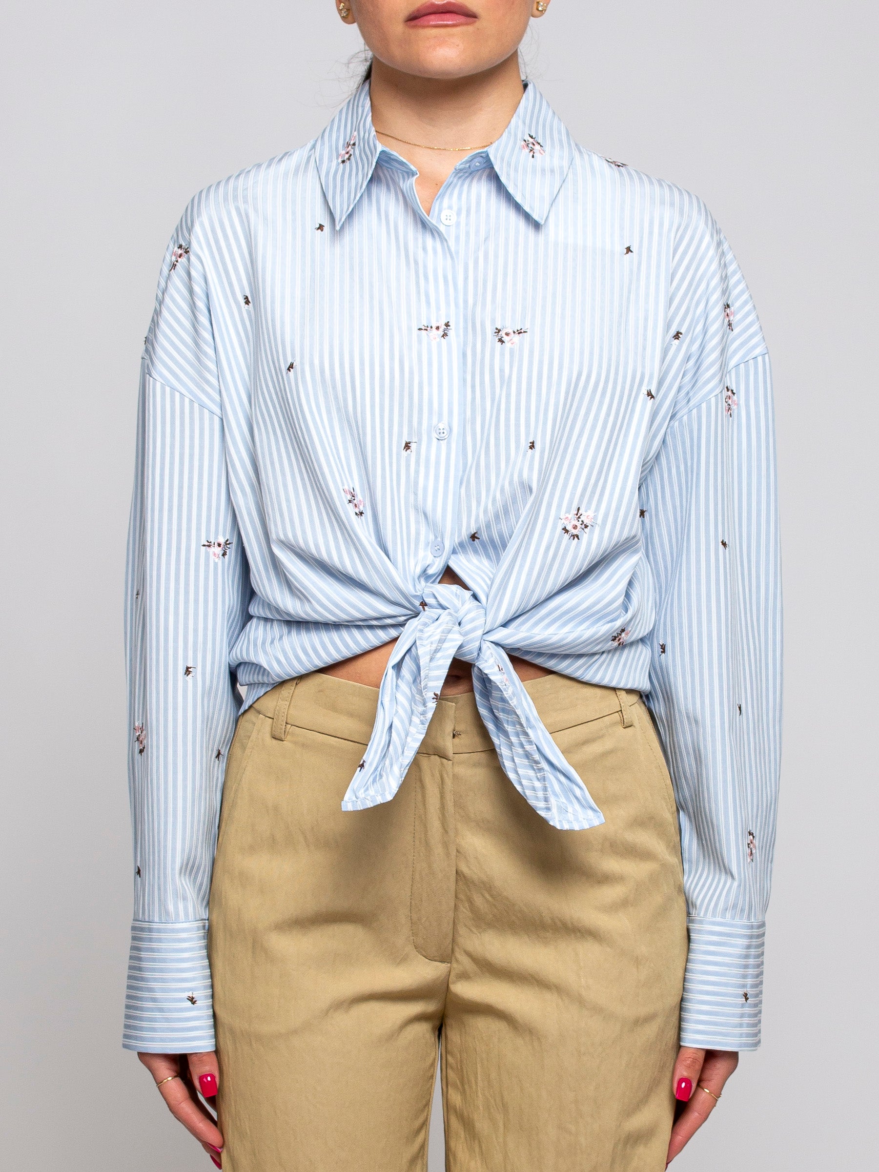 Camicia righe e fiori You Decide