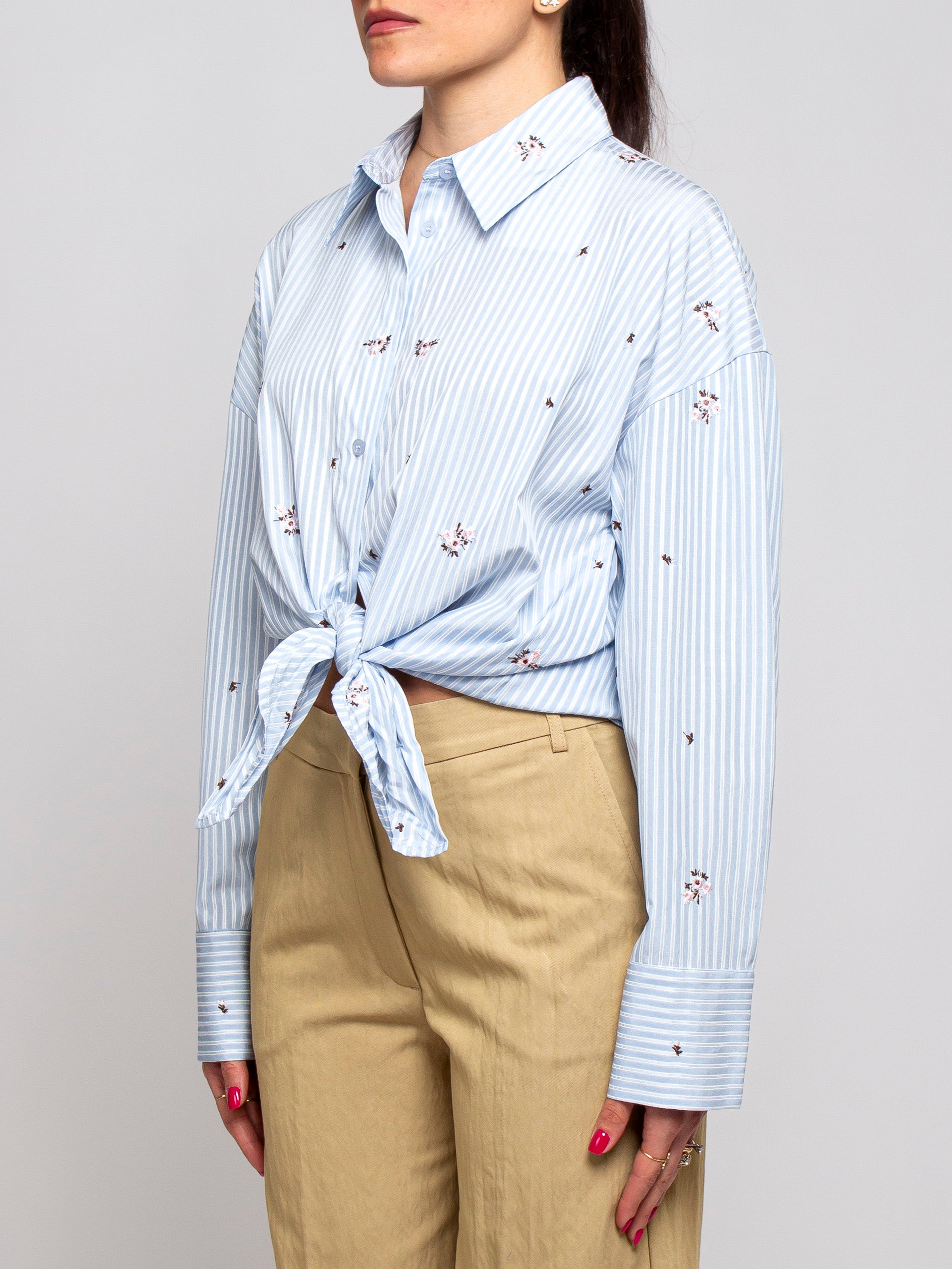 Camicia righe e fiori You Decide