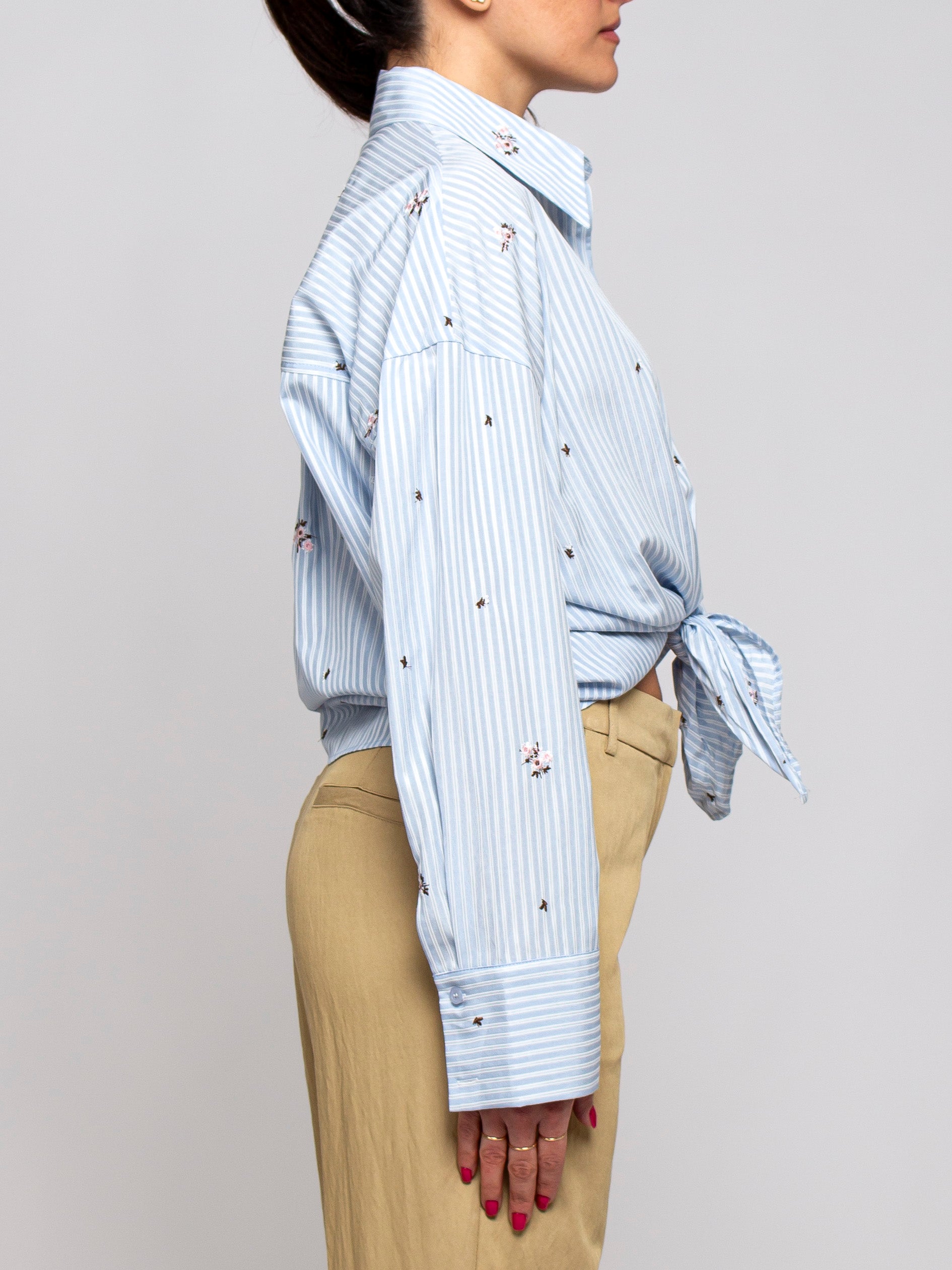 Camicia righe e fiori You Decide