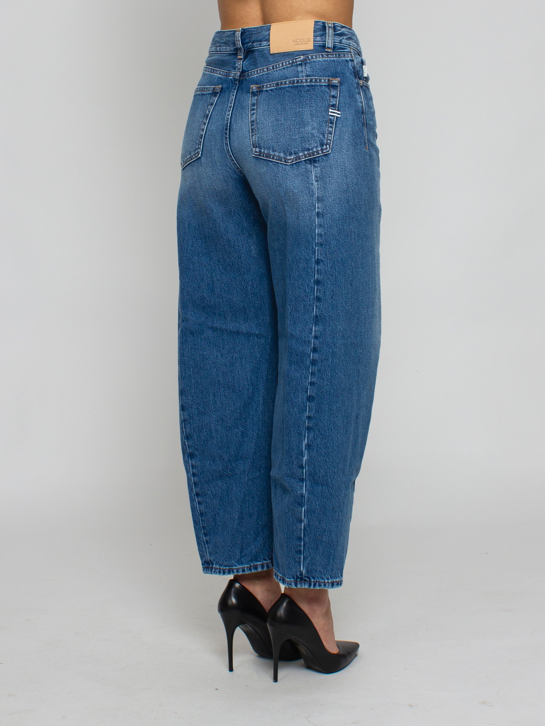 Jeans barrel fit Vicolo