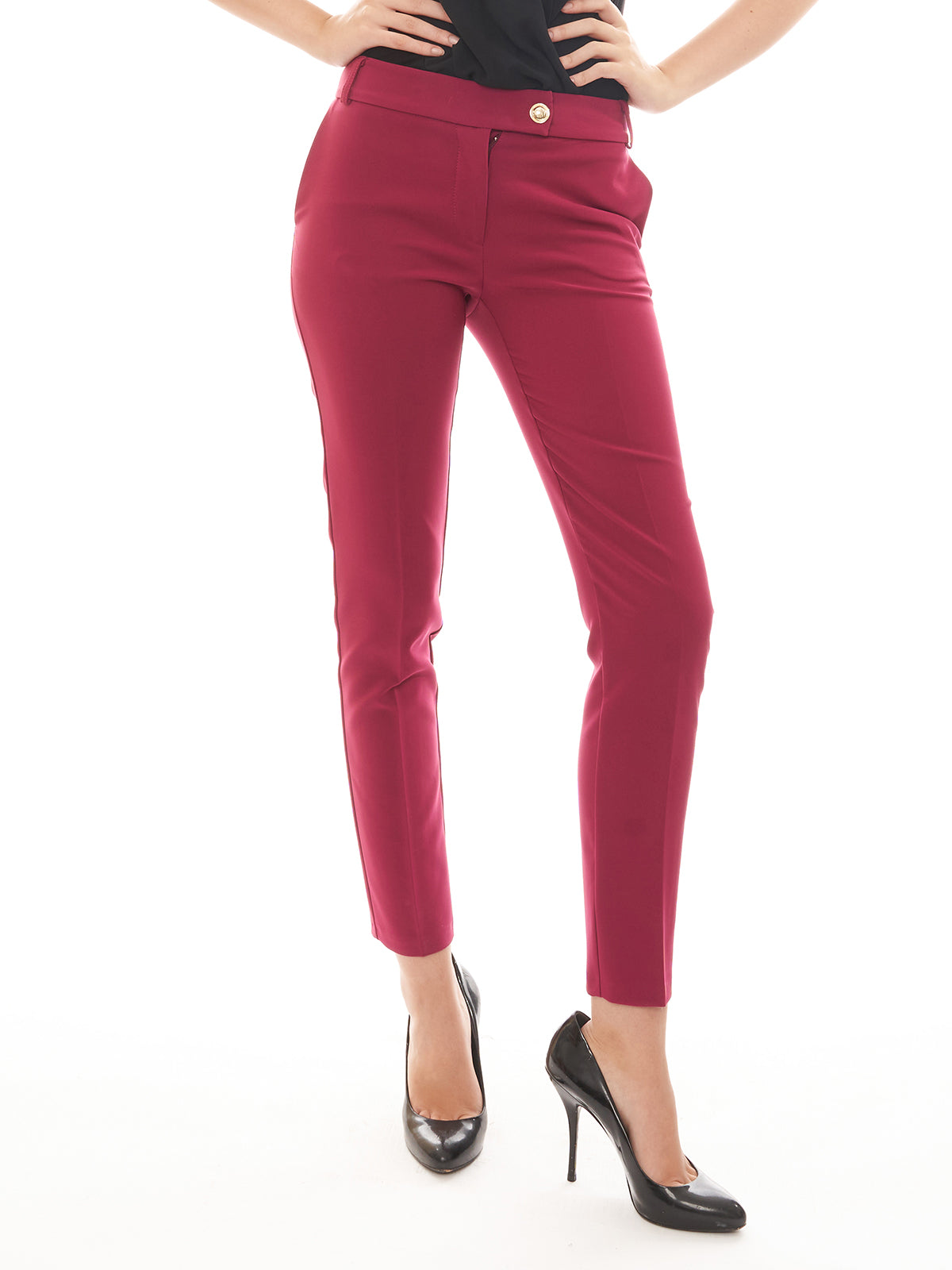 Pantalone skinny in tessuto tecnico Rinascimento