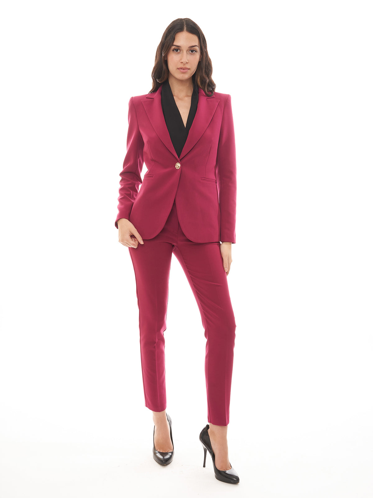 Pantalone skinny in tessuto tecnico Rinascimento