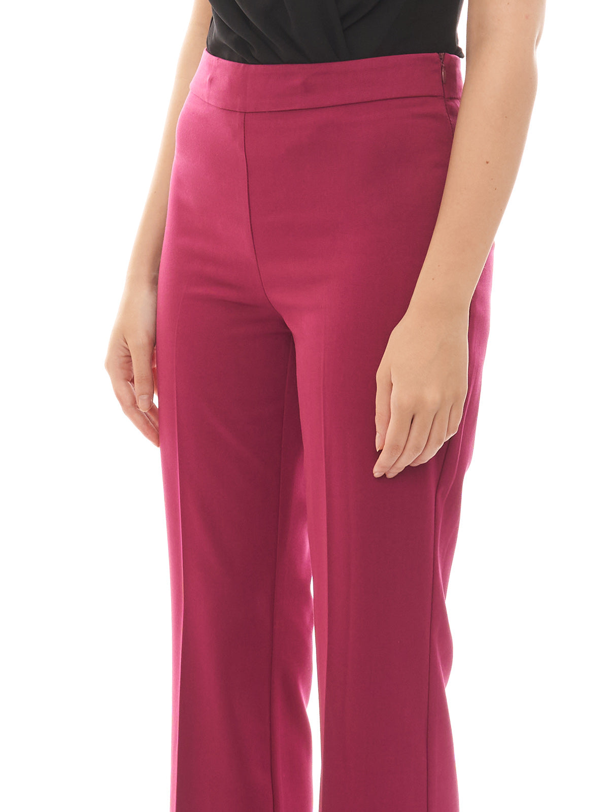 Pantalone a zampa tessuto tecnico Rinascimento
