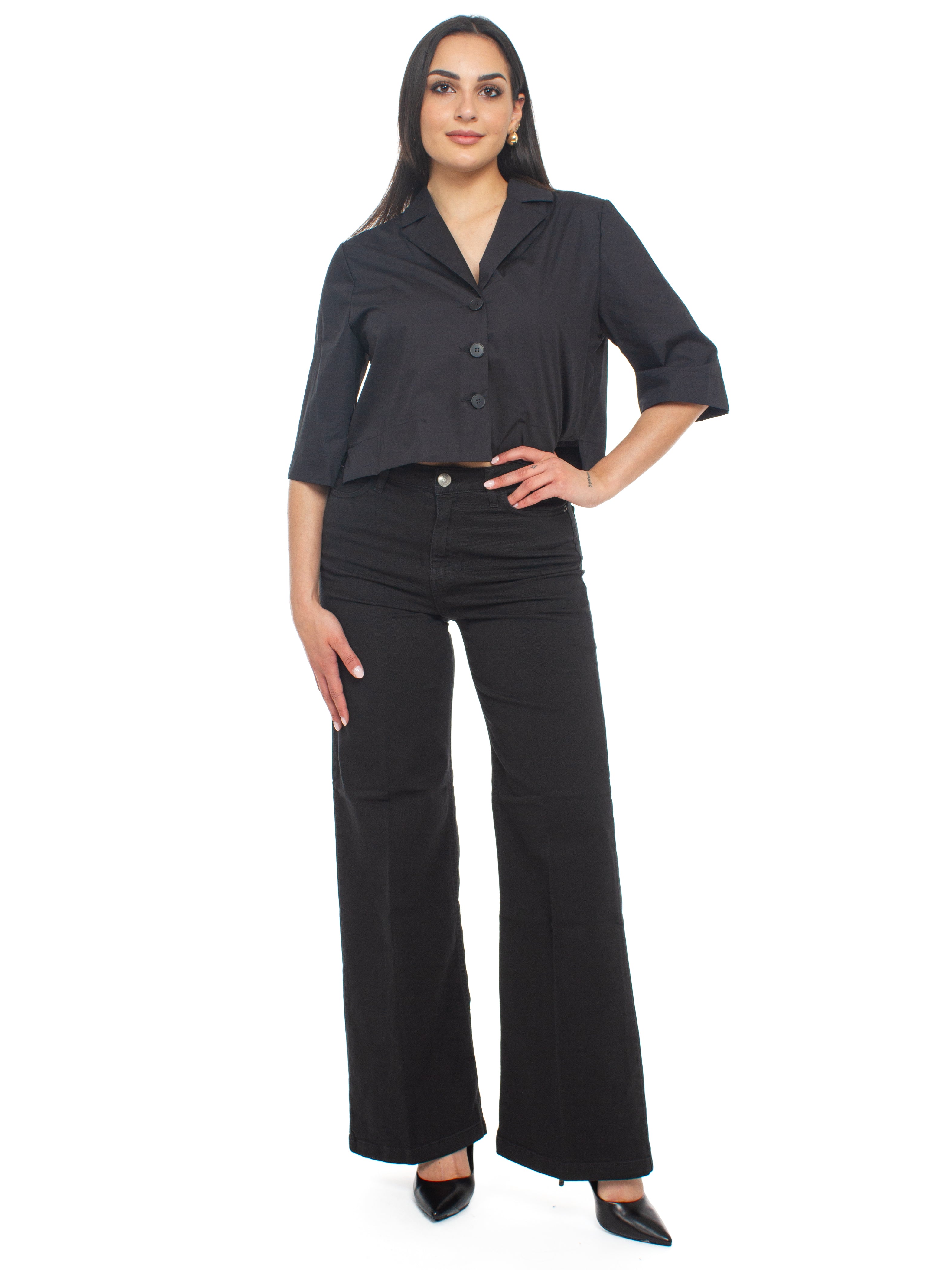 Jeans palazzo zampa To.Bì Demure