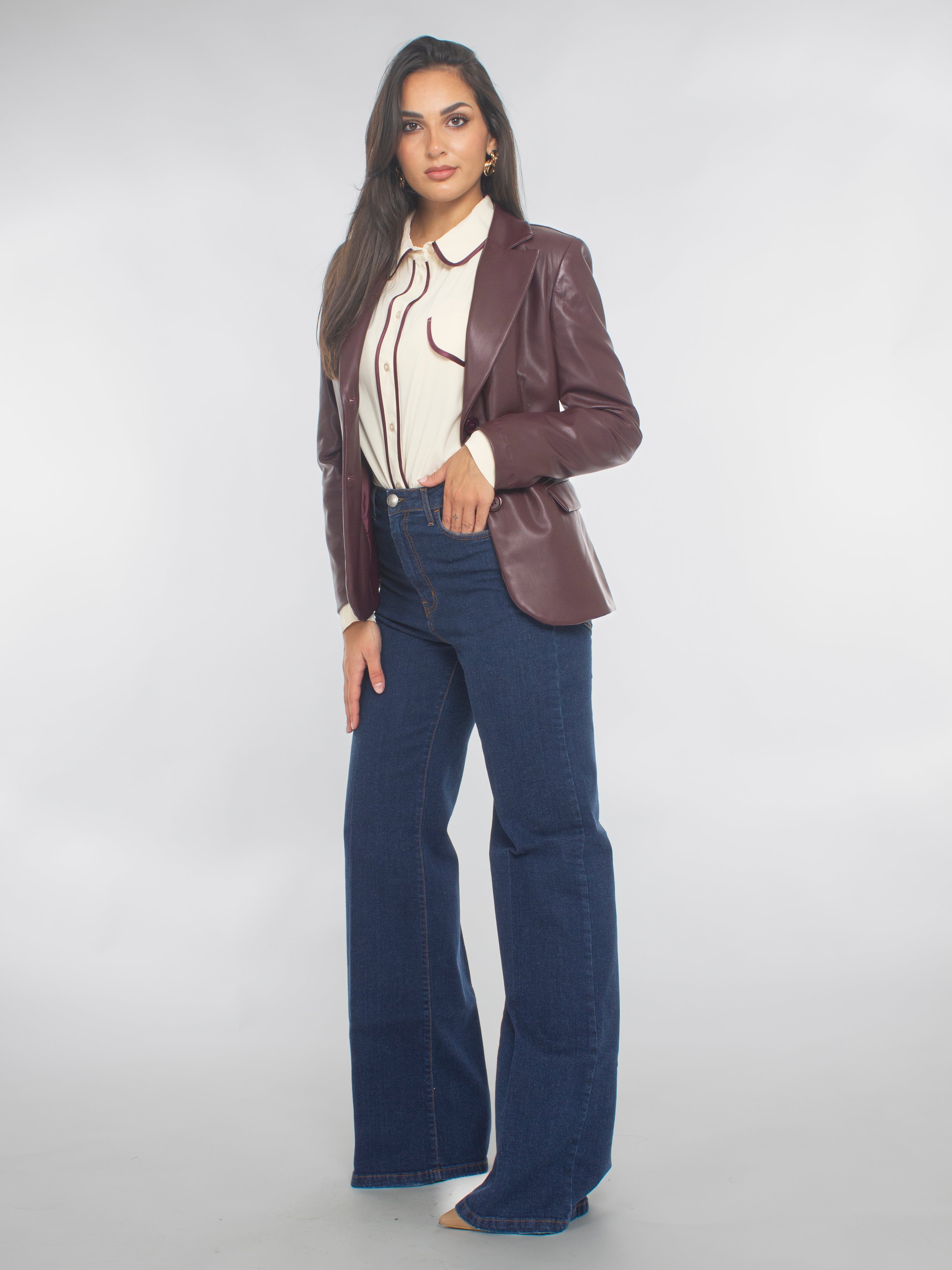 Giacca in Similpelle Rinascimento