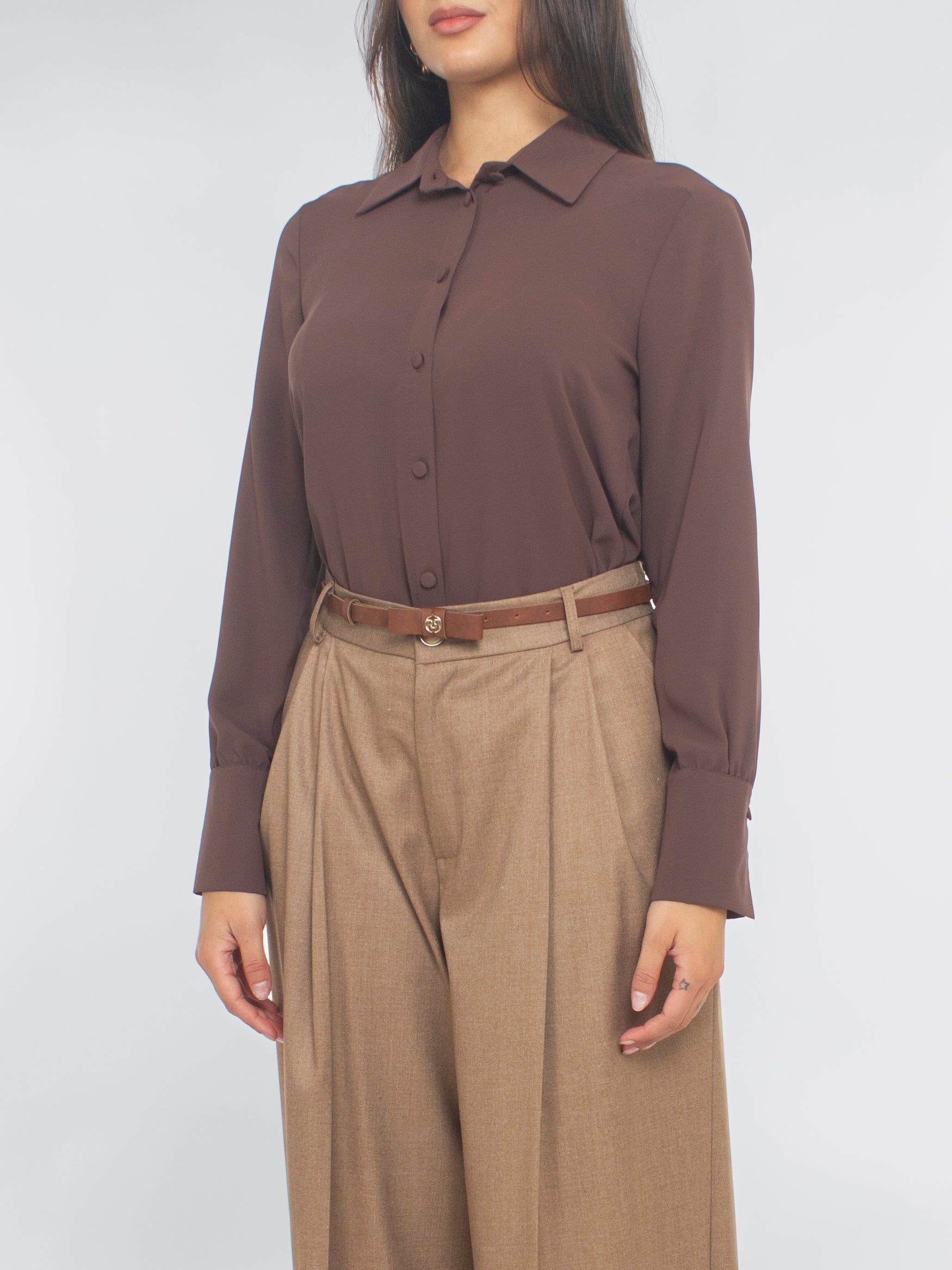 Camicia Con Bottoncini Ricoperti Rinascimento