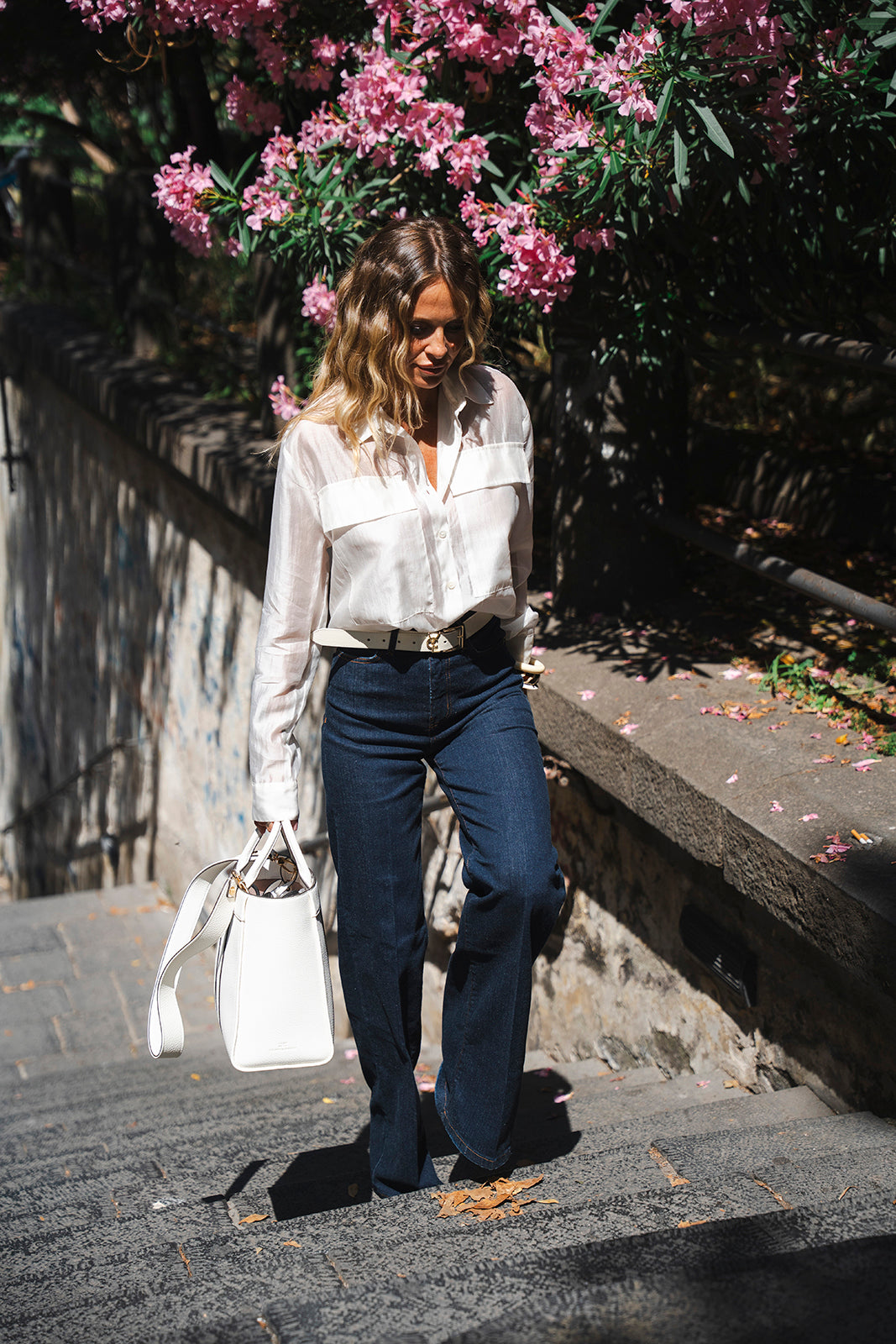 Jeans palazzo zampa To.Bì Demure