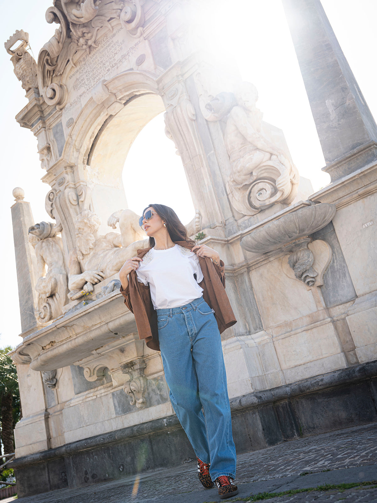 Jeans a vita alta To.Bì Demure