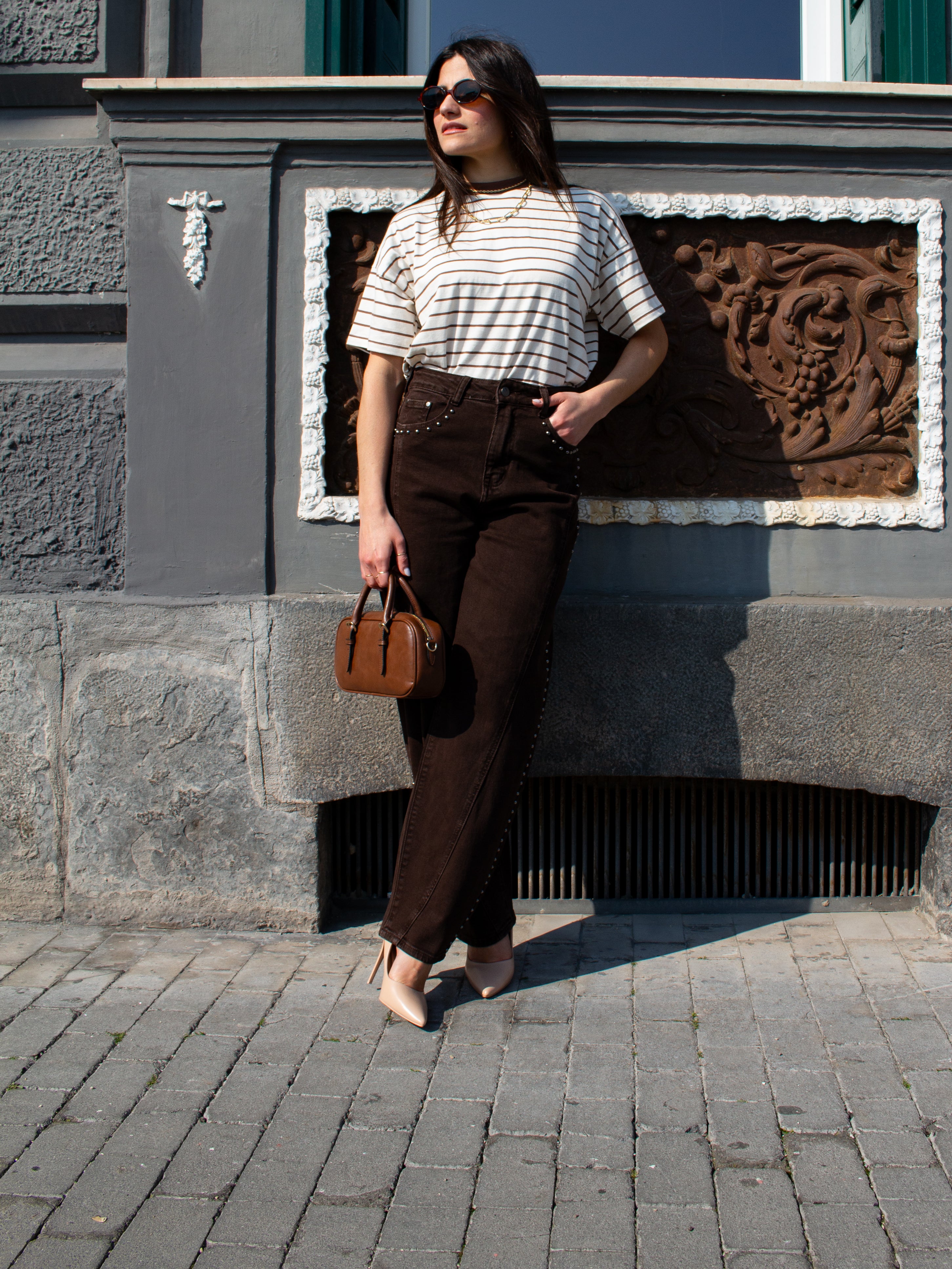 Tshirt a Righe Vicolo