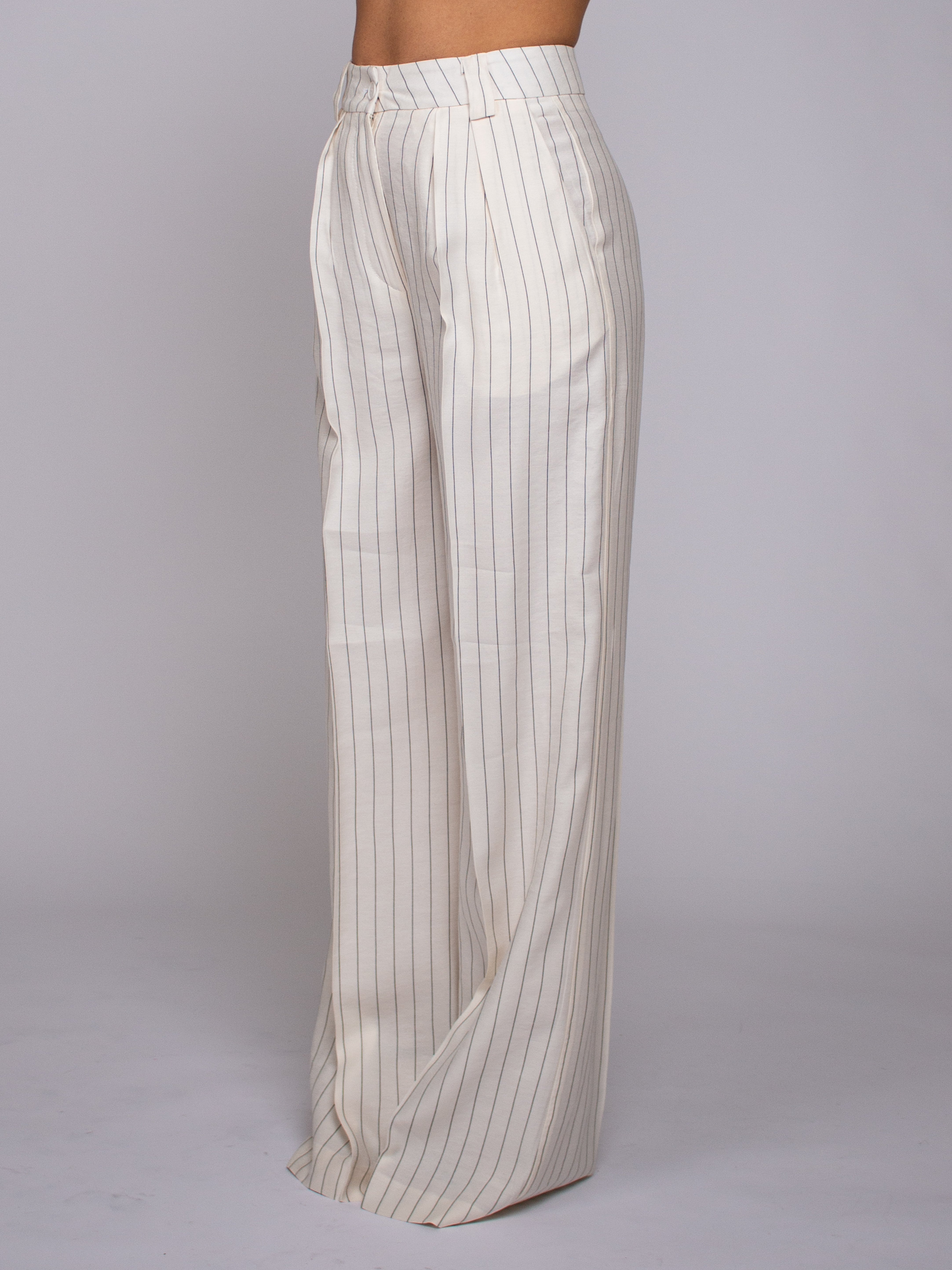 Pantalone gessato Two way