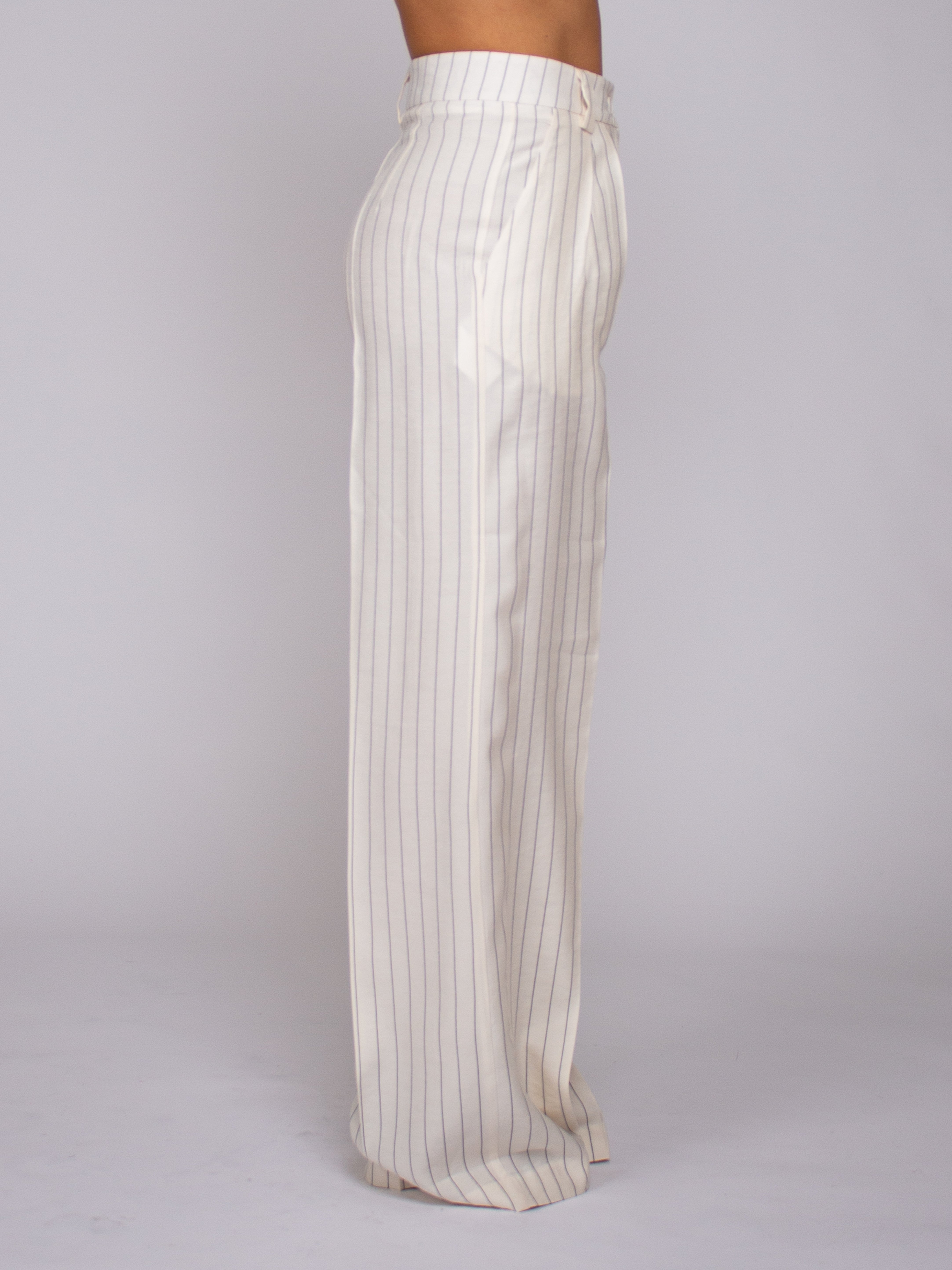 Pantalone gessato Two way