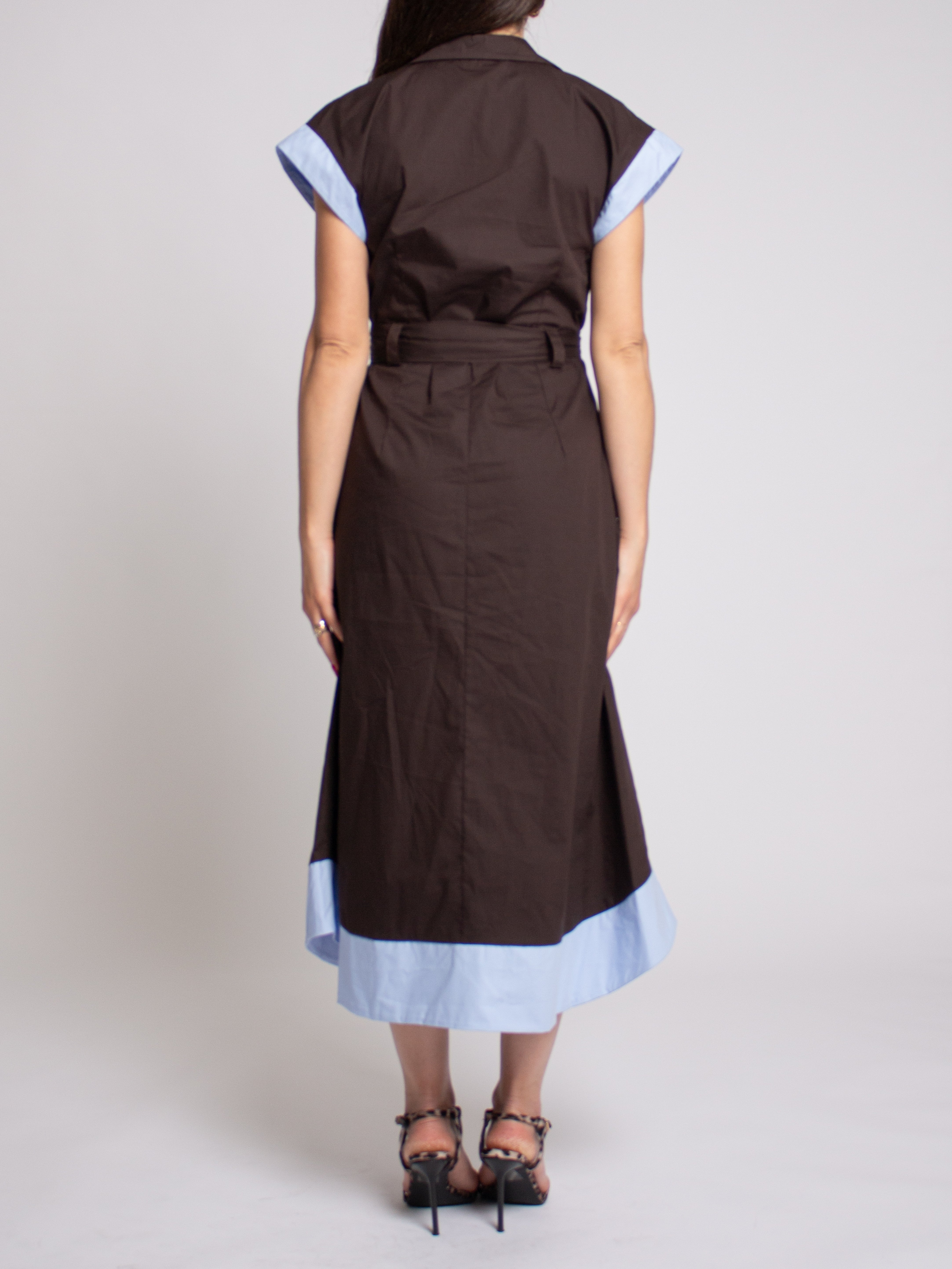 Abito a camicia con cintura Vicolo