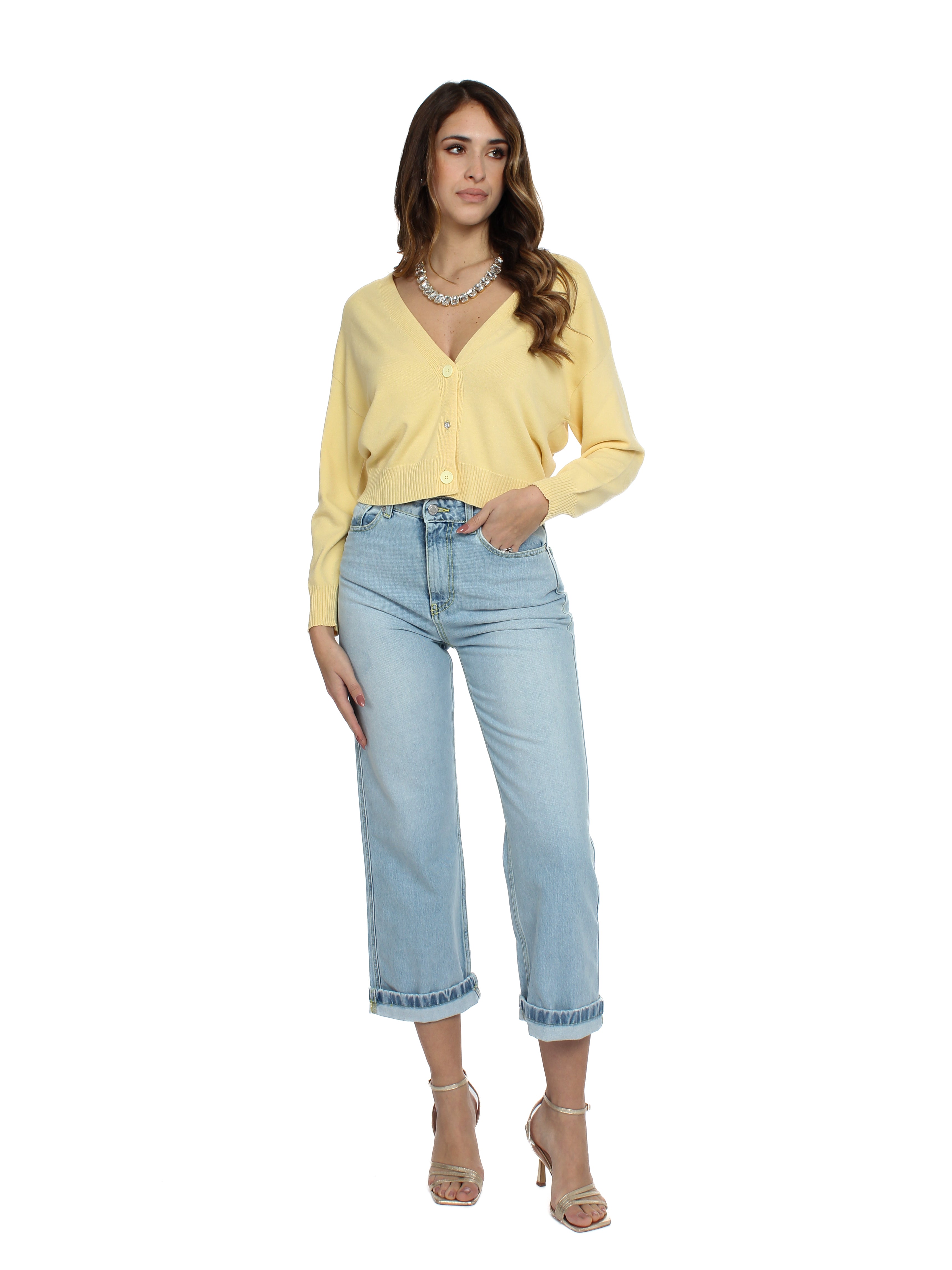Jeans vita alta Vicolo