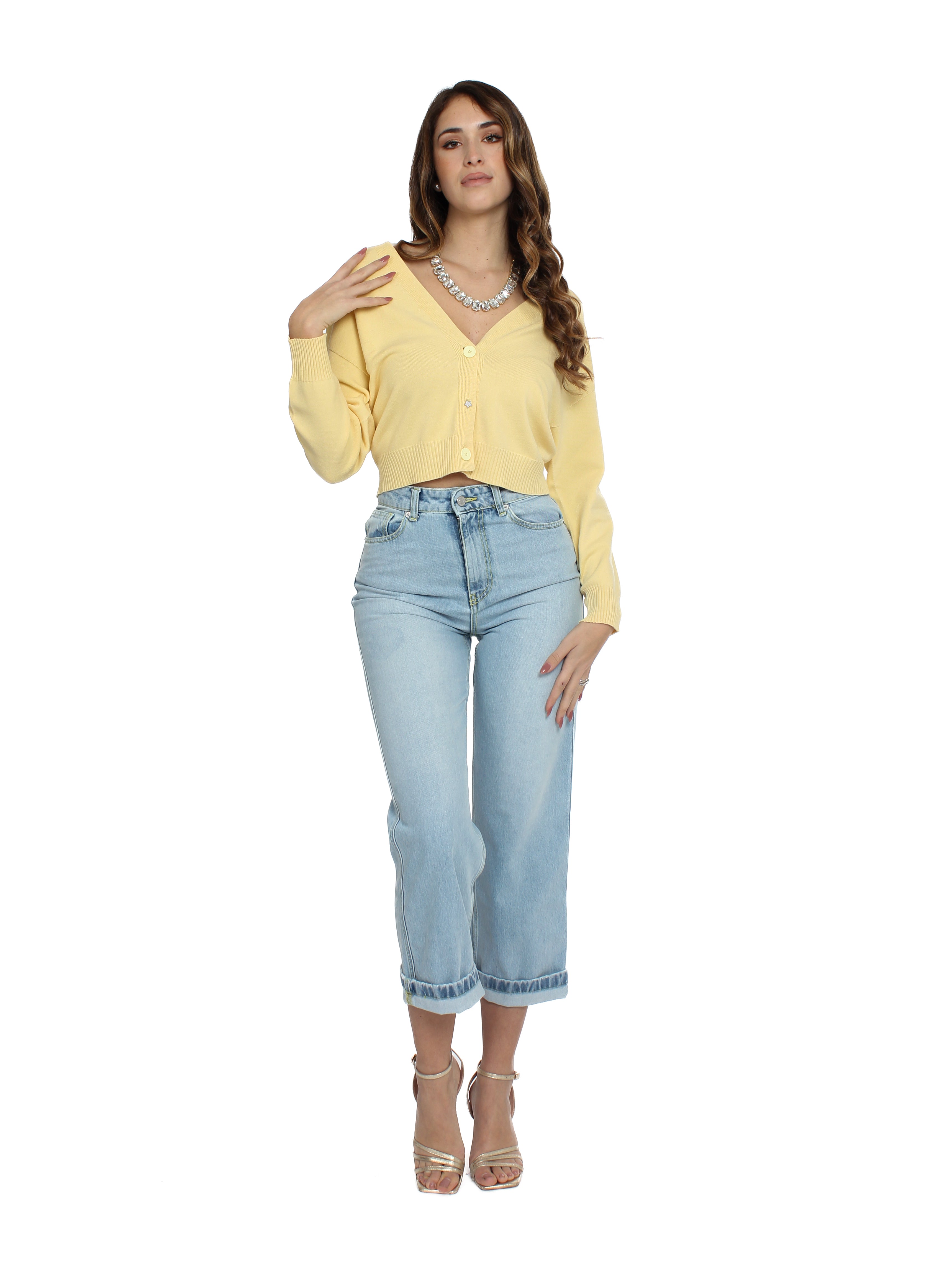 Jeans vita alta Vicolo