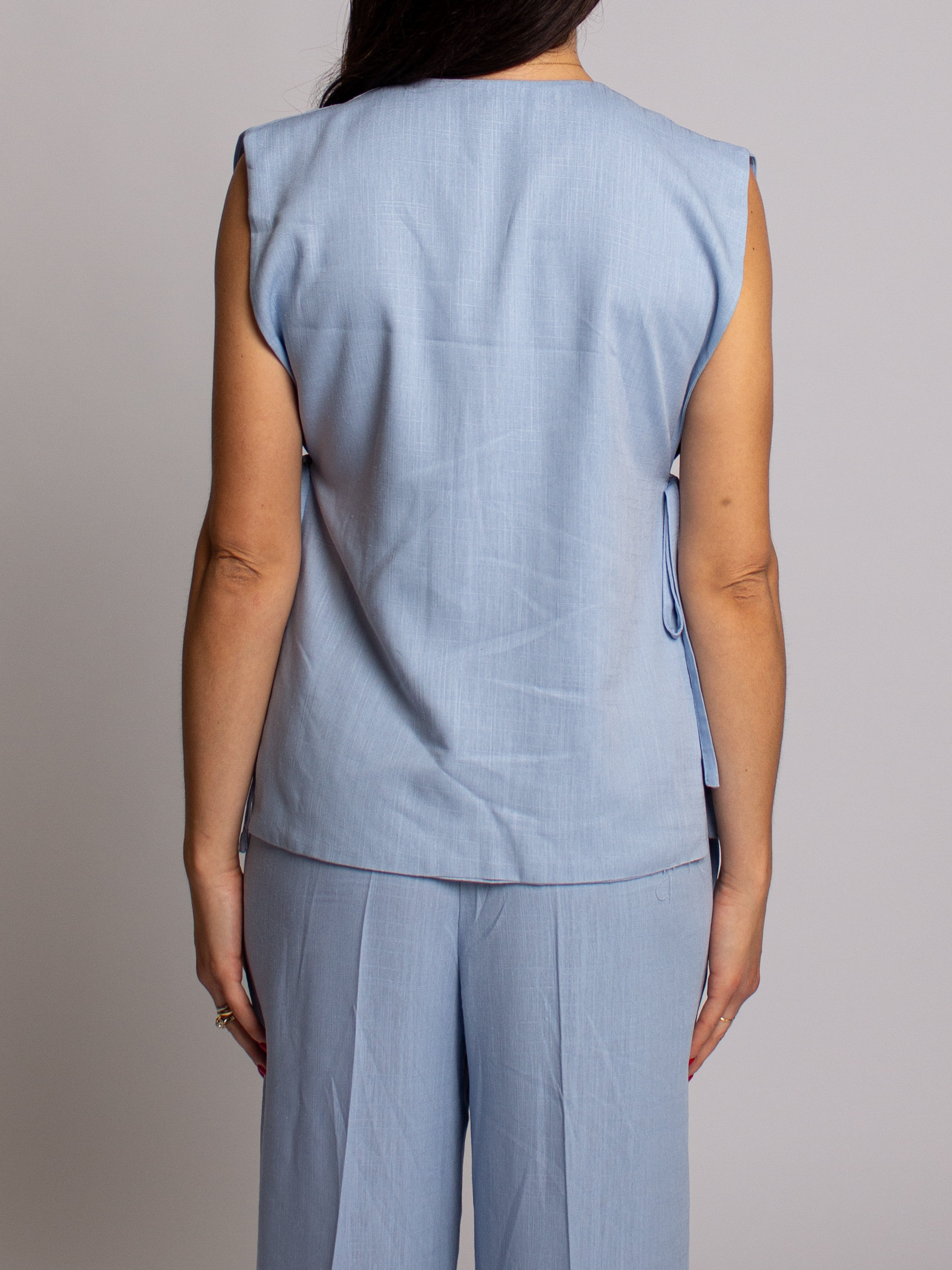 Gilet con lacci Two Way