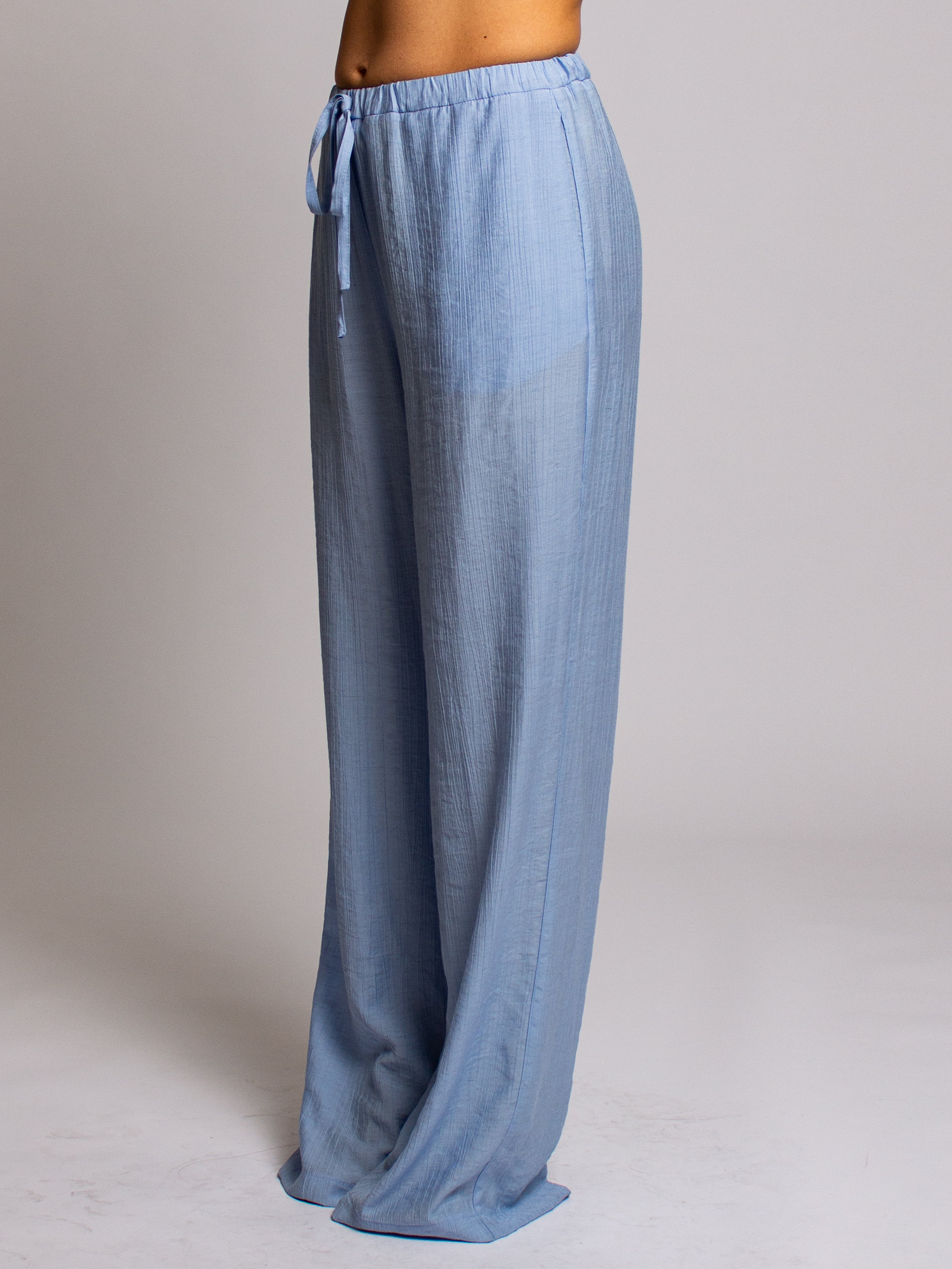 Pantalone palazzo con elastico Two Way
