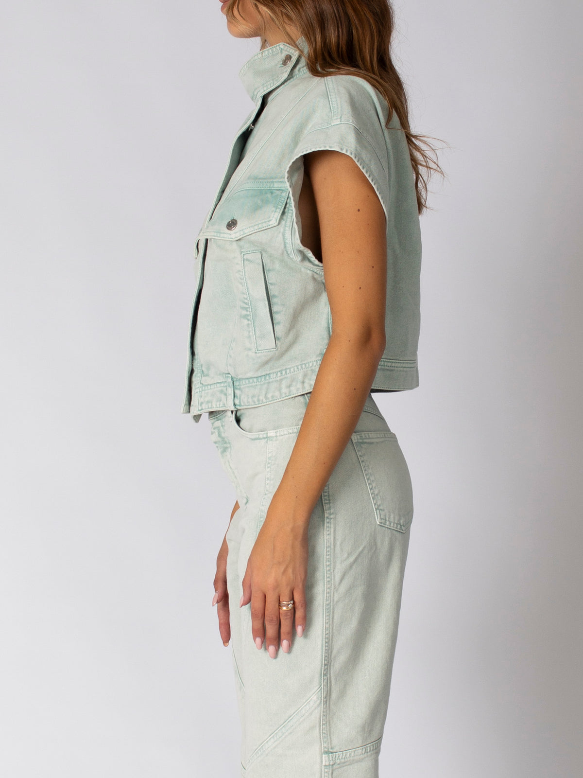 Gilet in denim Vicolo
