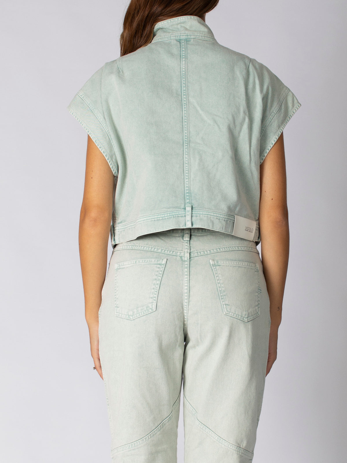 Gilet in denim Vicolo