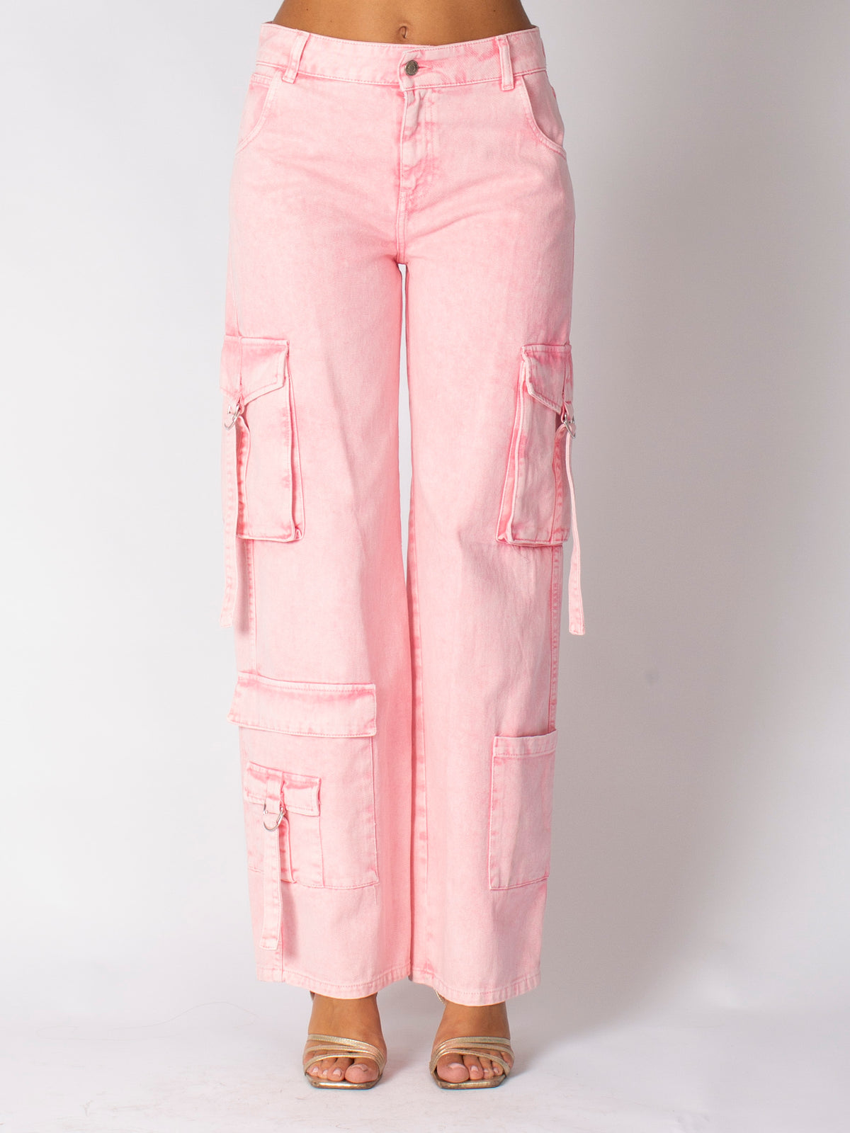 Jeans cargo con tasconi Vicolo