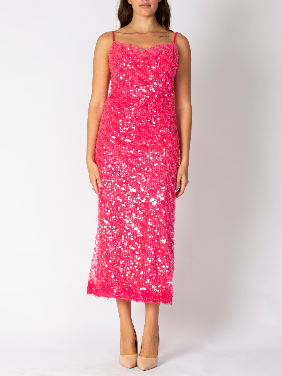 Abito paillettes Ermanno Scervino