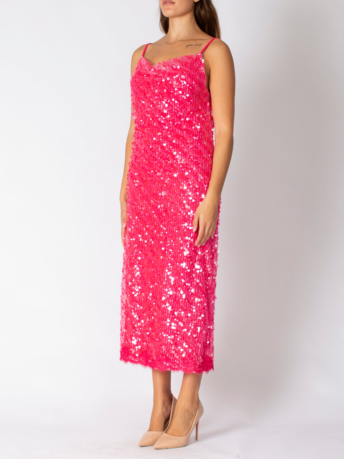 Abito paillettes Ermanno Scervino