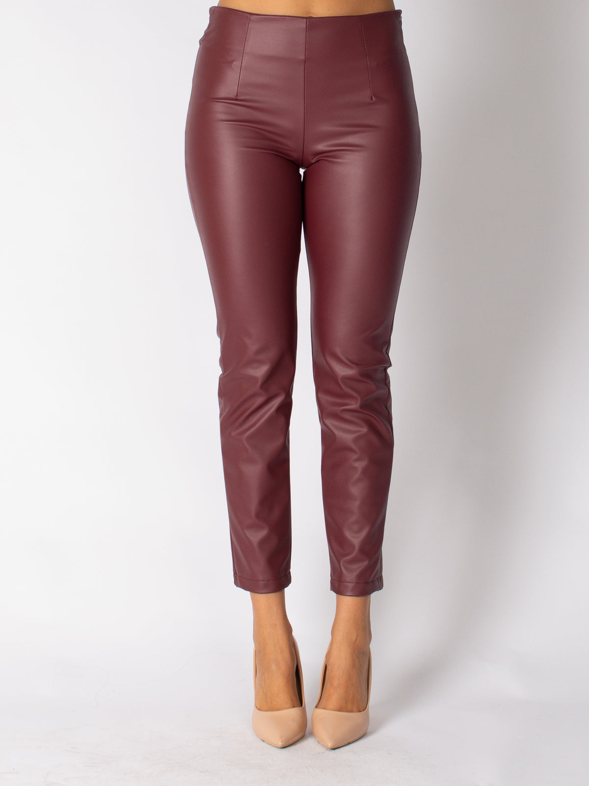 Pantalone similpelle slim fit Vicolo