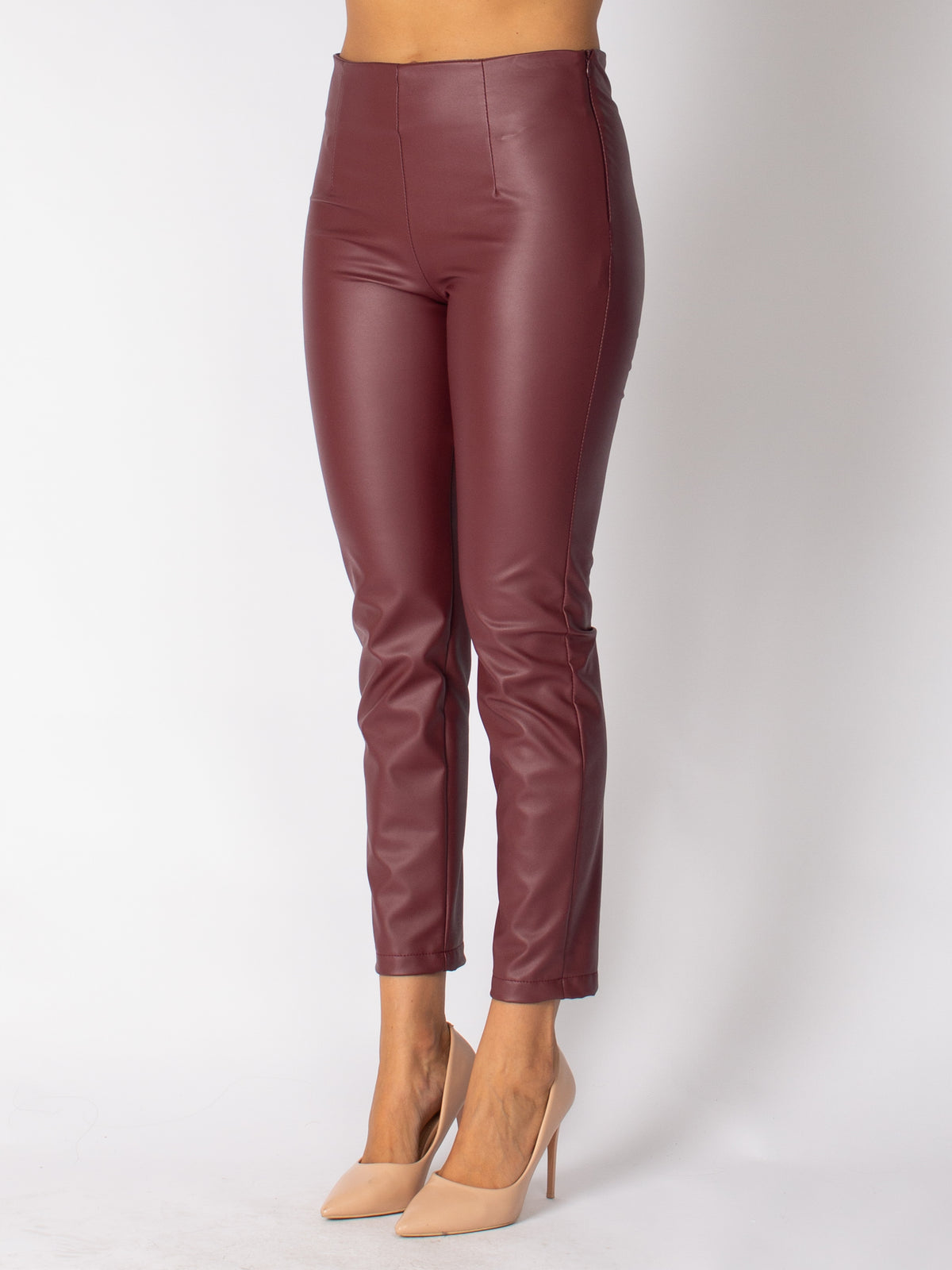 Pantalone similpelle slim fit Vicolo