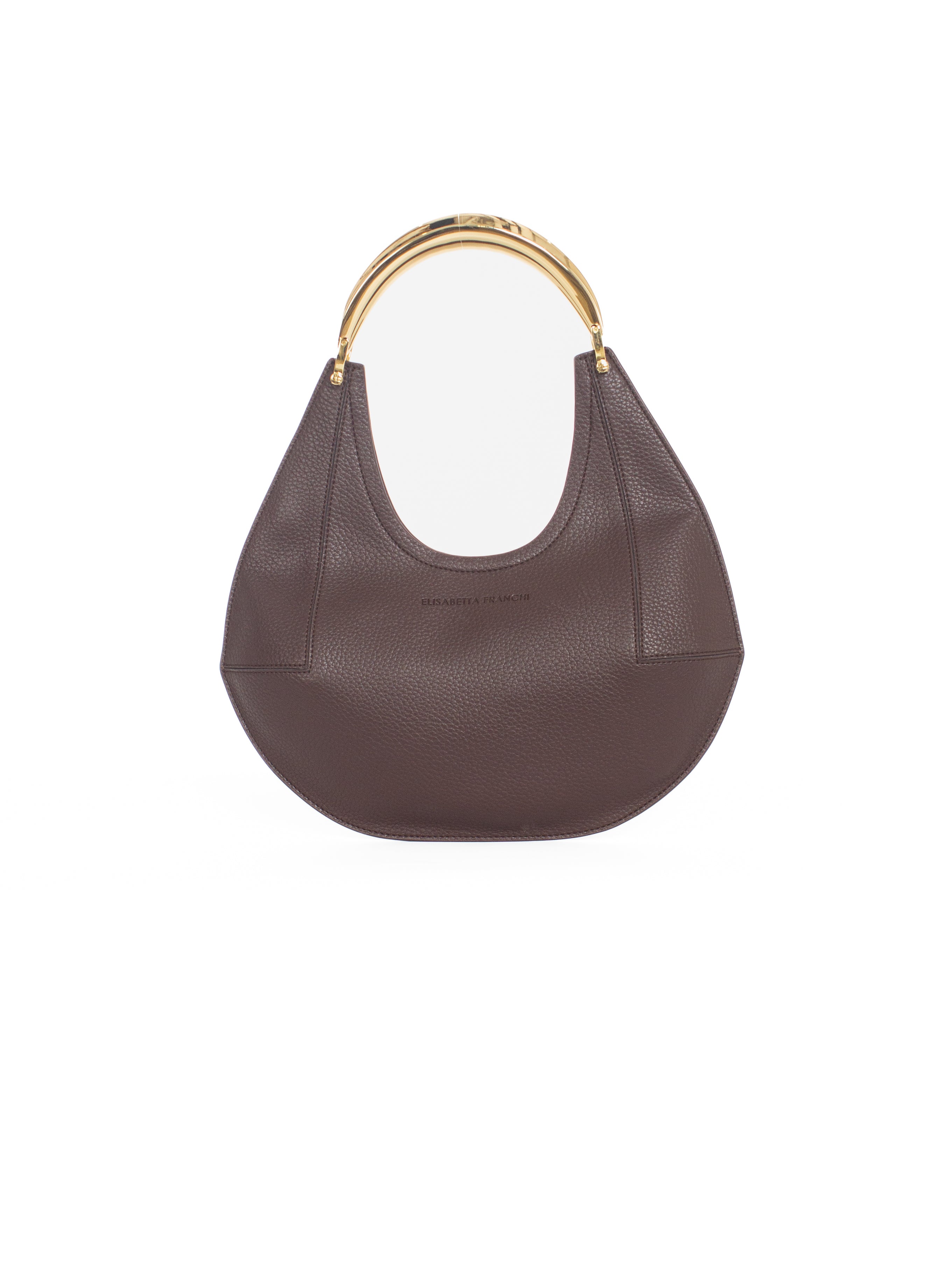 Borsa hobo piccola con manico gioiello Elisabetta Franchi