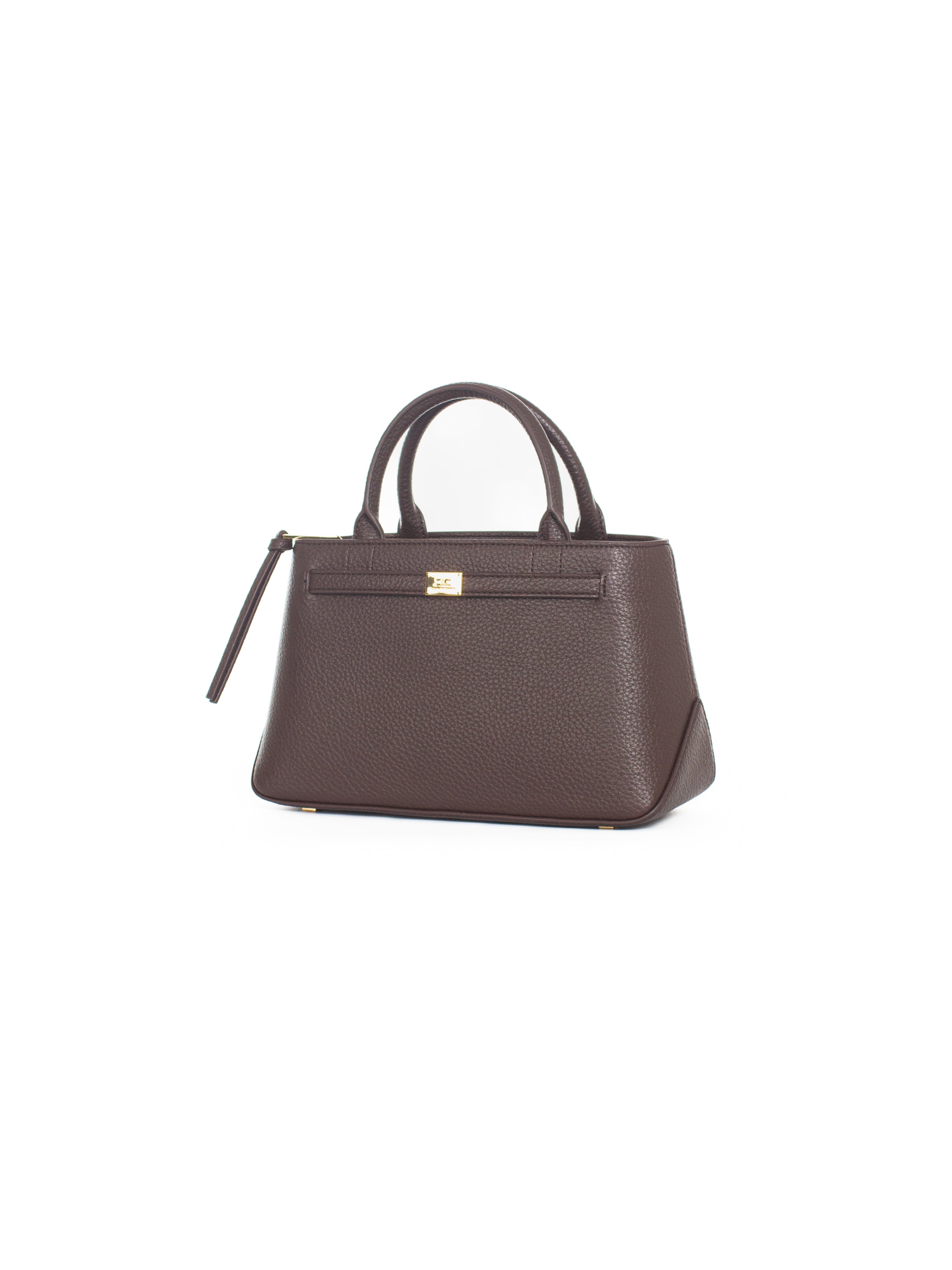 Borsa piccola con placca logo Elisabetta Franchi