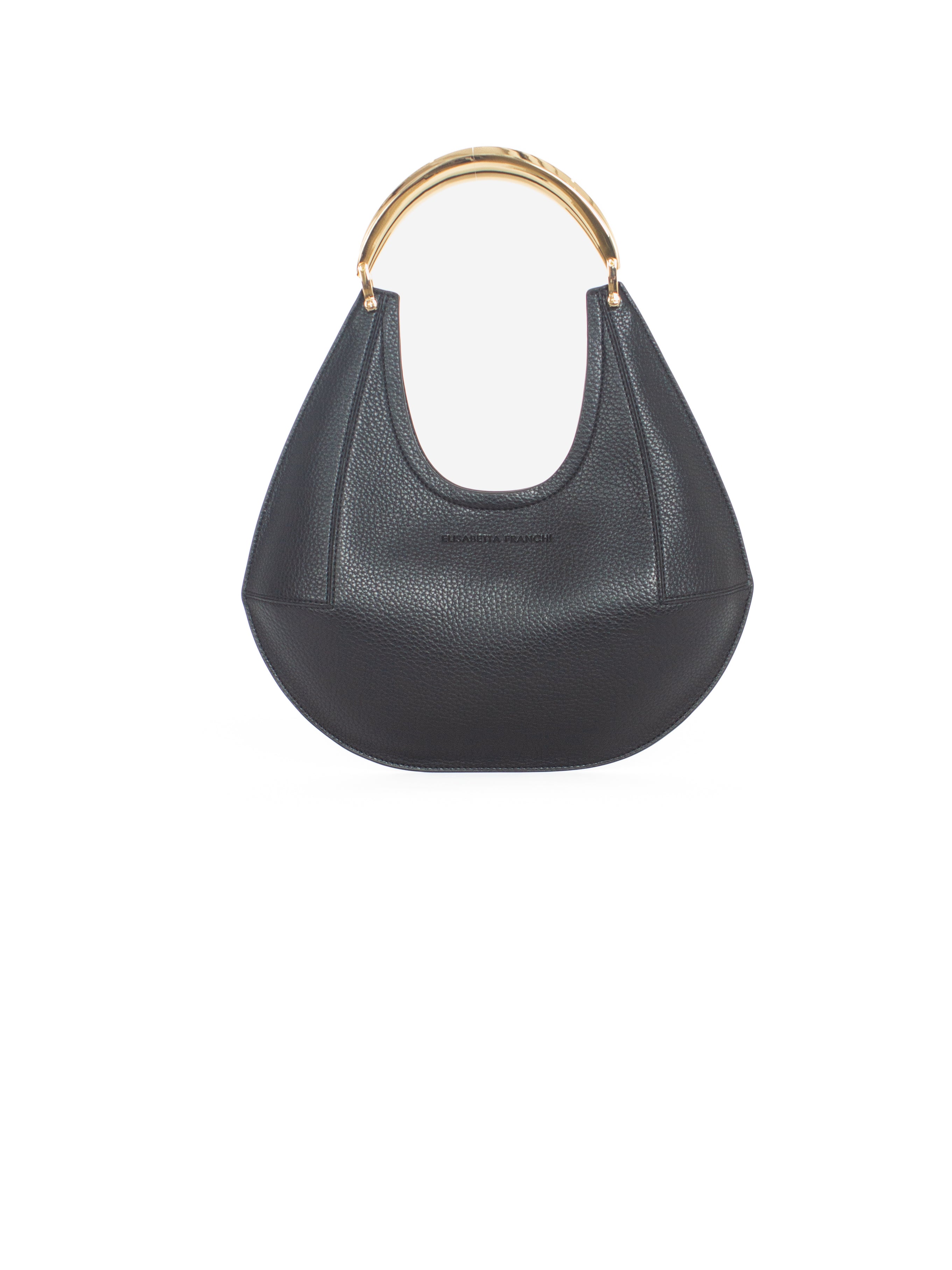 Borsa hobo piccola con manico gioiello Elisabetta Franchi