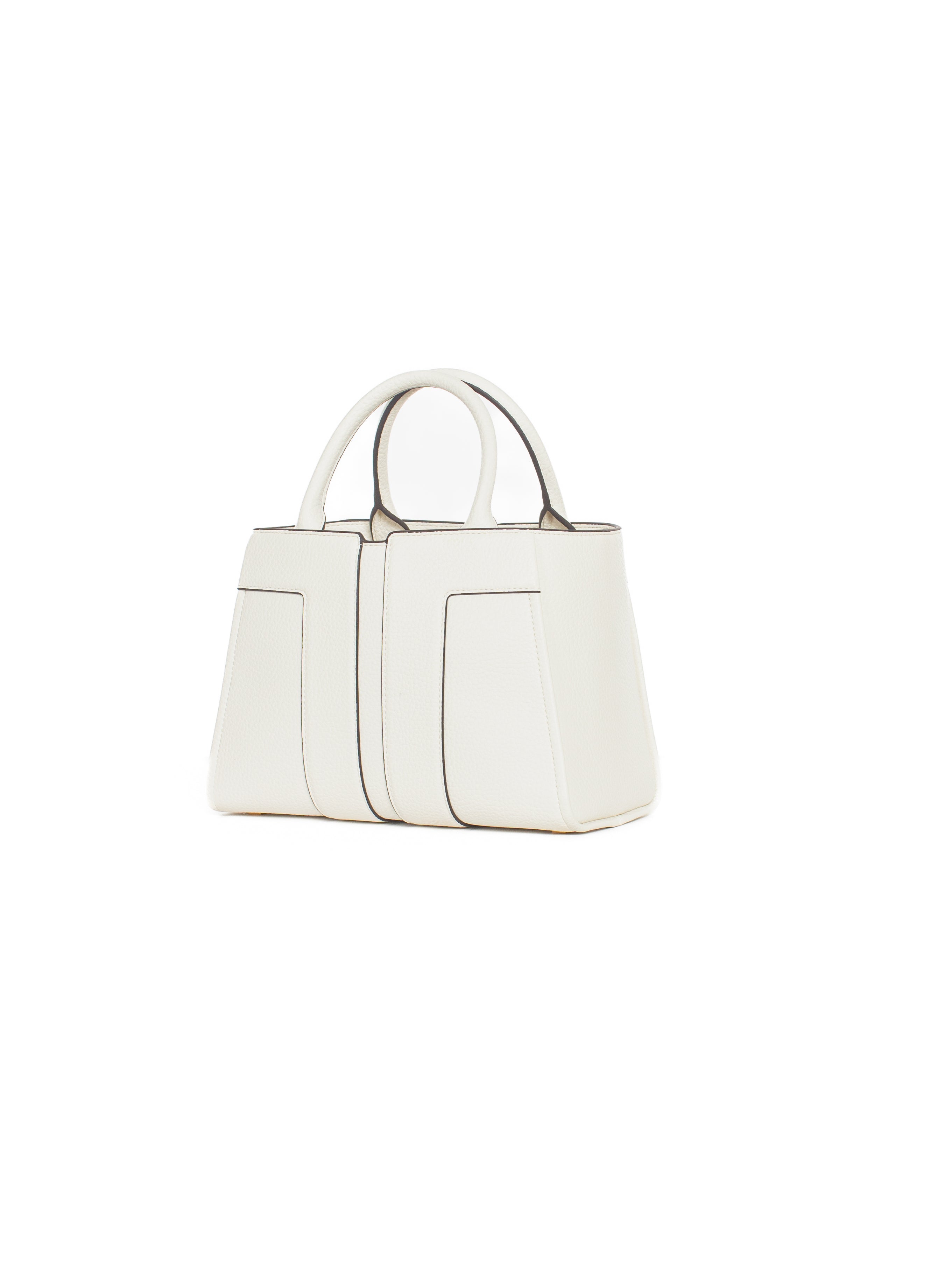 Borsa media con logo in rilievo Elisabetta Franchi