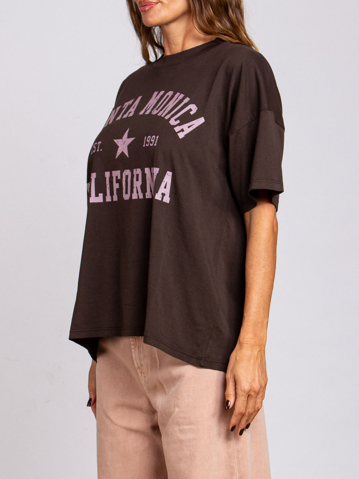 T-Shirt over stampa "Santa Monica" Vicolo