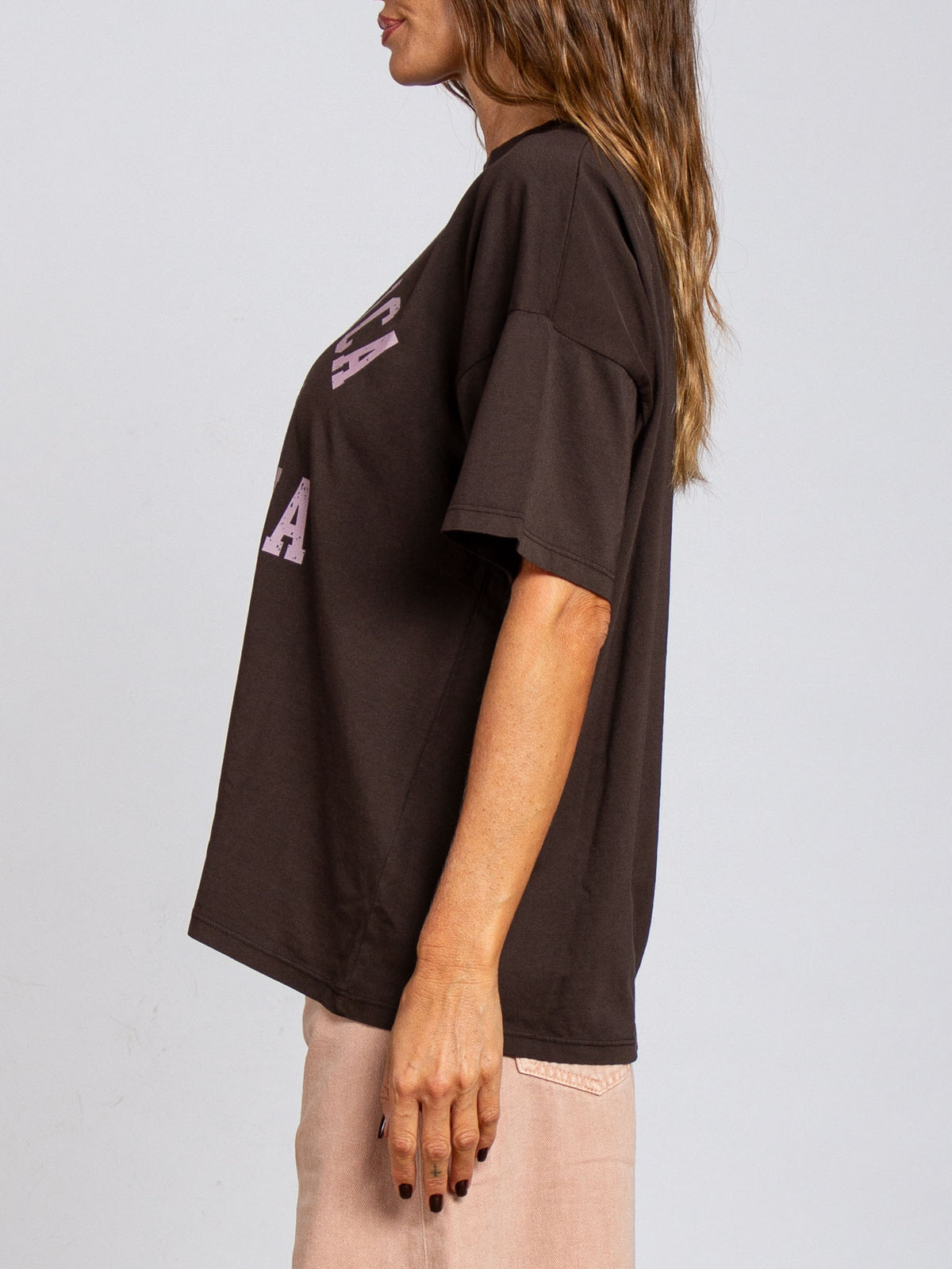 T-Shirt over stampa "Santa Monica" Vicolo