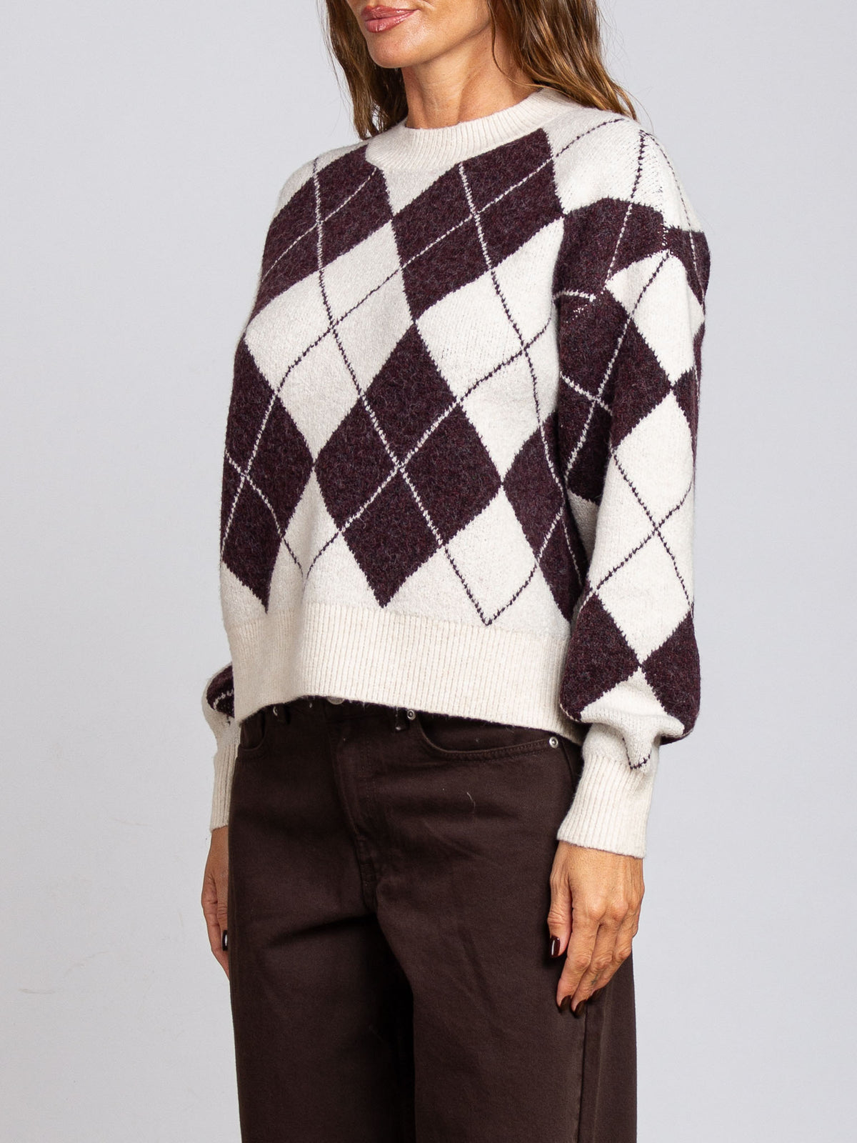 Maglione motivo argyle Vero Moda