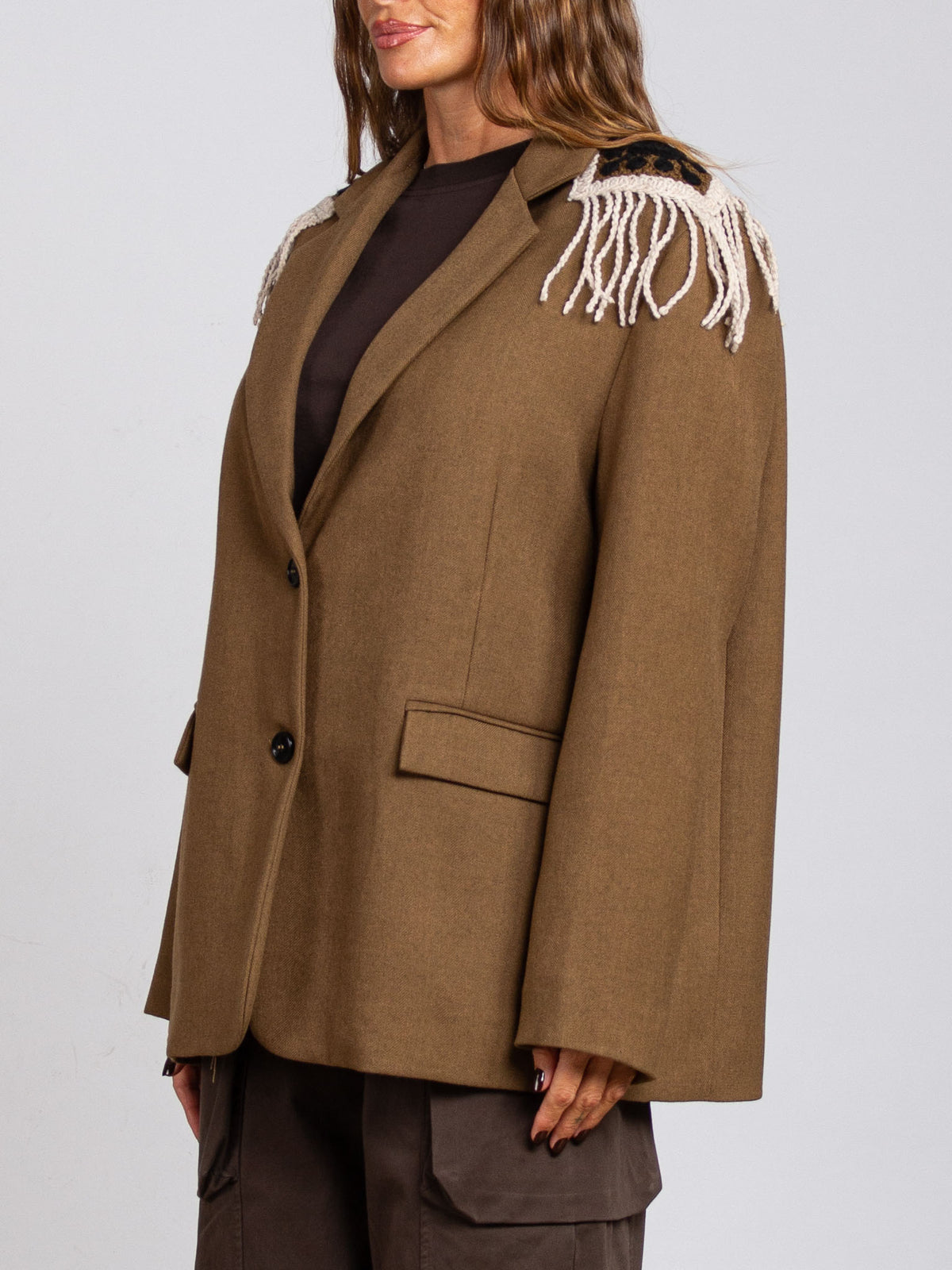 Giacca spalle crochet Vicolo