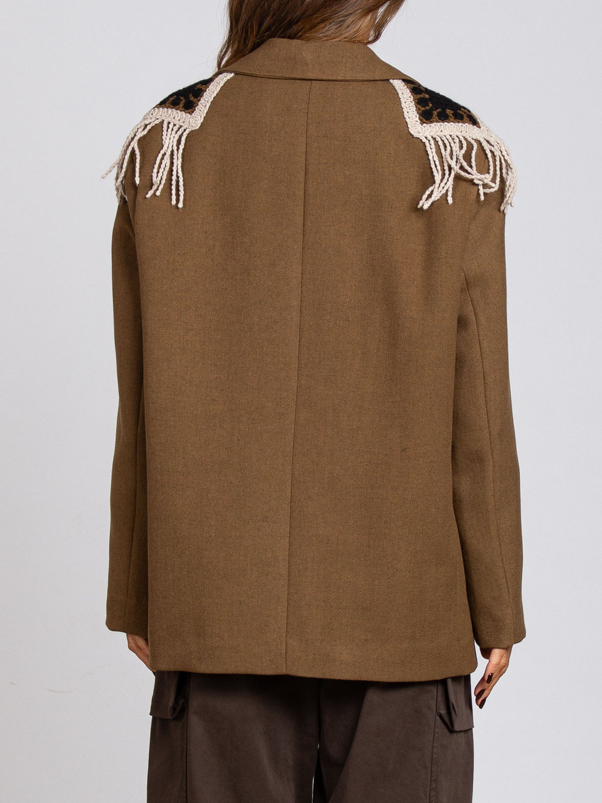 Giacca spalle crochet Vicolo