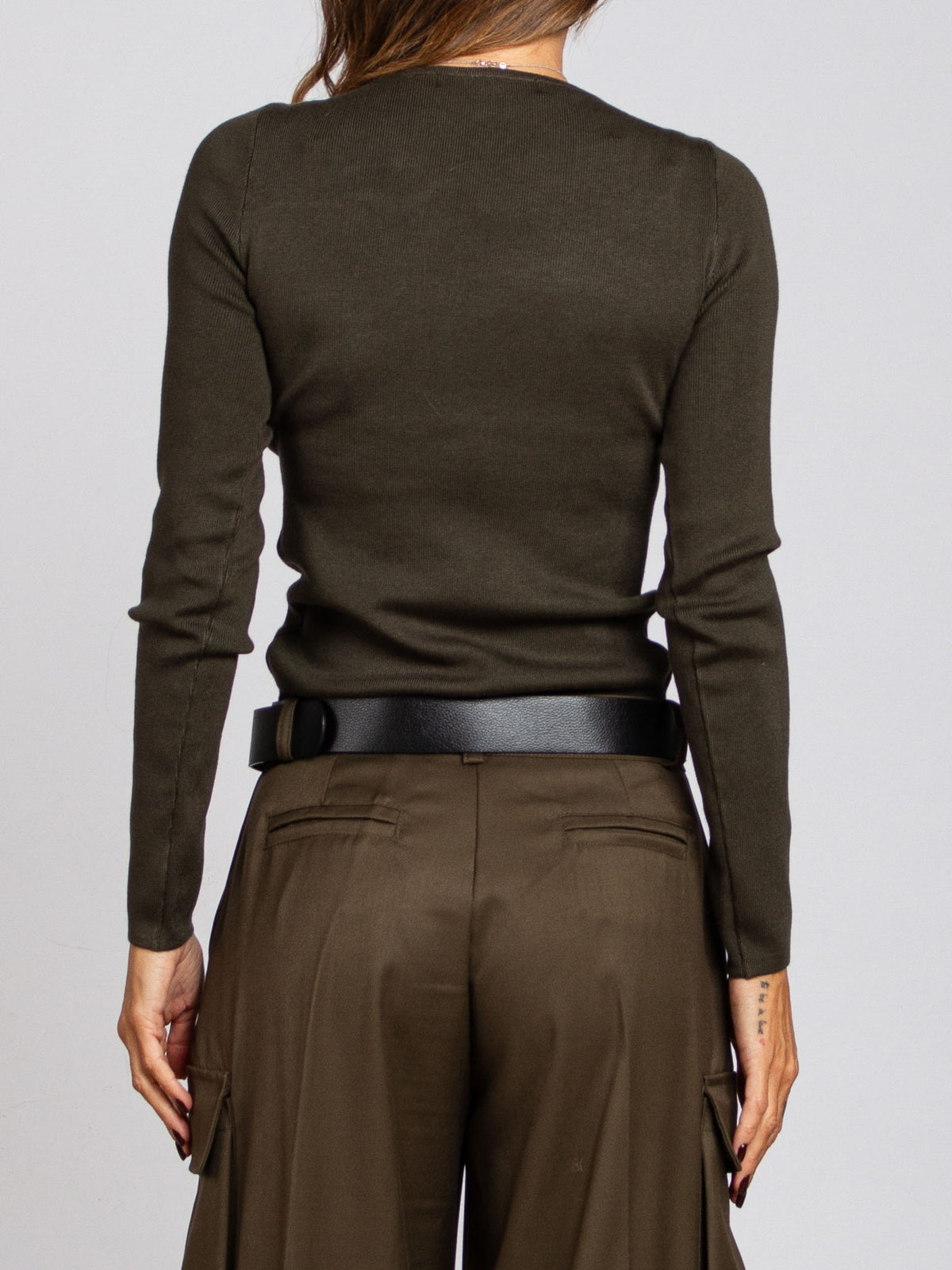 Maglia scollo con fibia Vero Moda