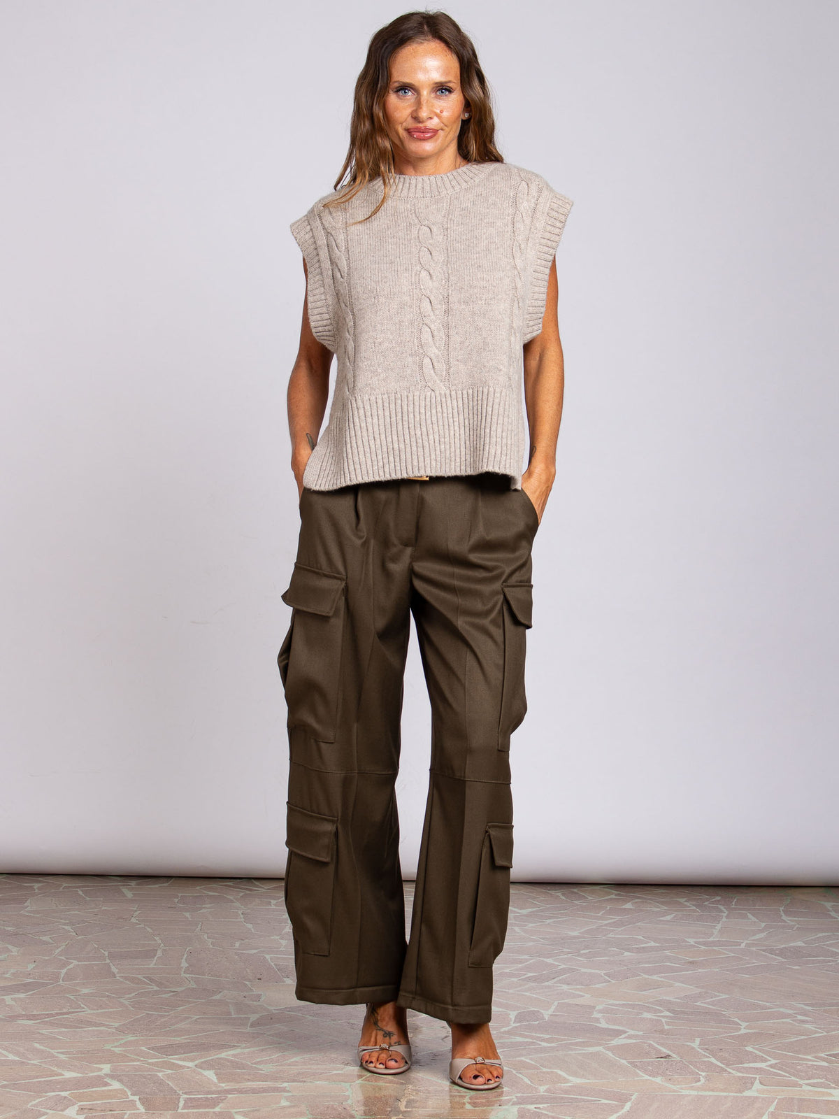Gilet trecce Vero Moda